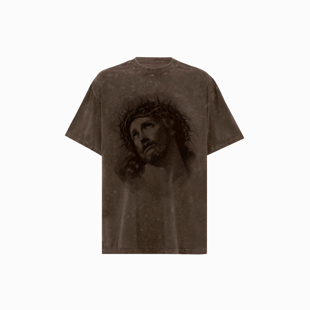 Zennith Acid wash Tee / Brown