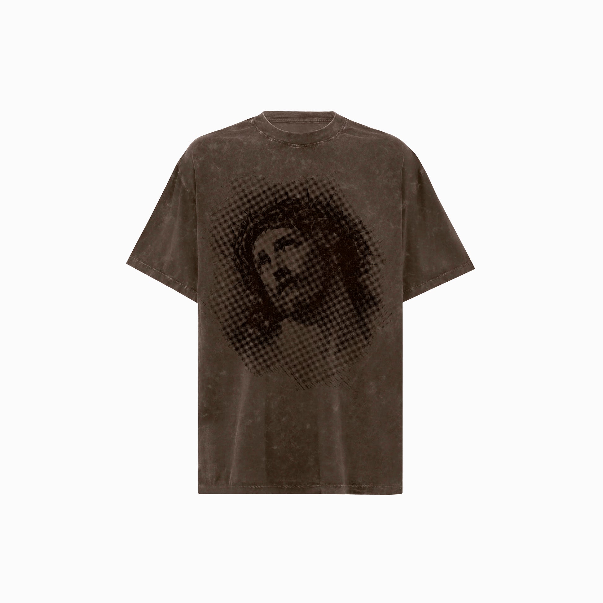 Zennith Acid wash Tee / Brown