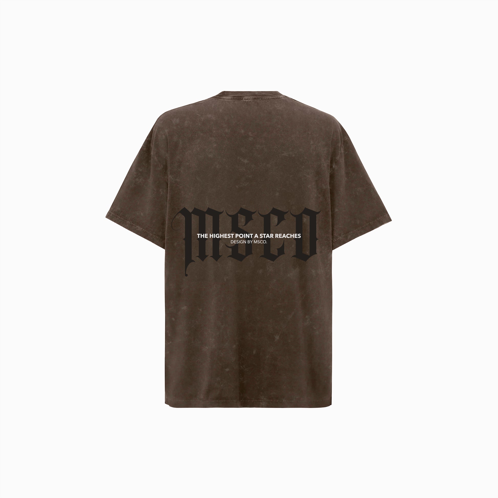 Zennith Acid wash Tee / Brown