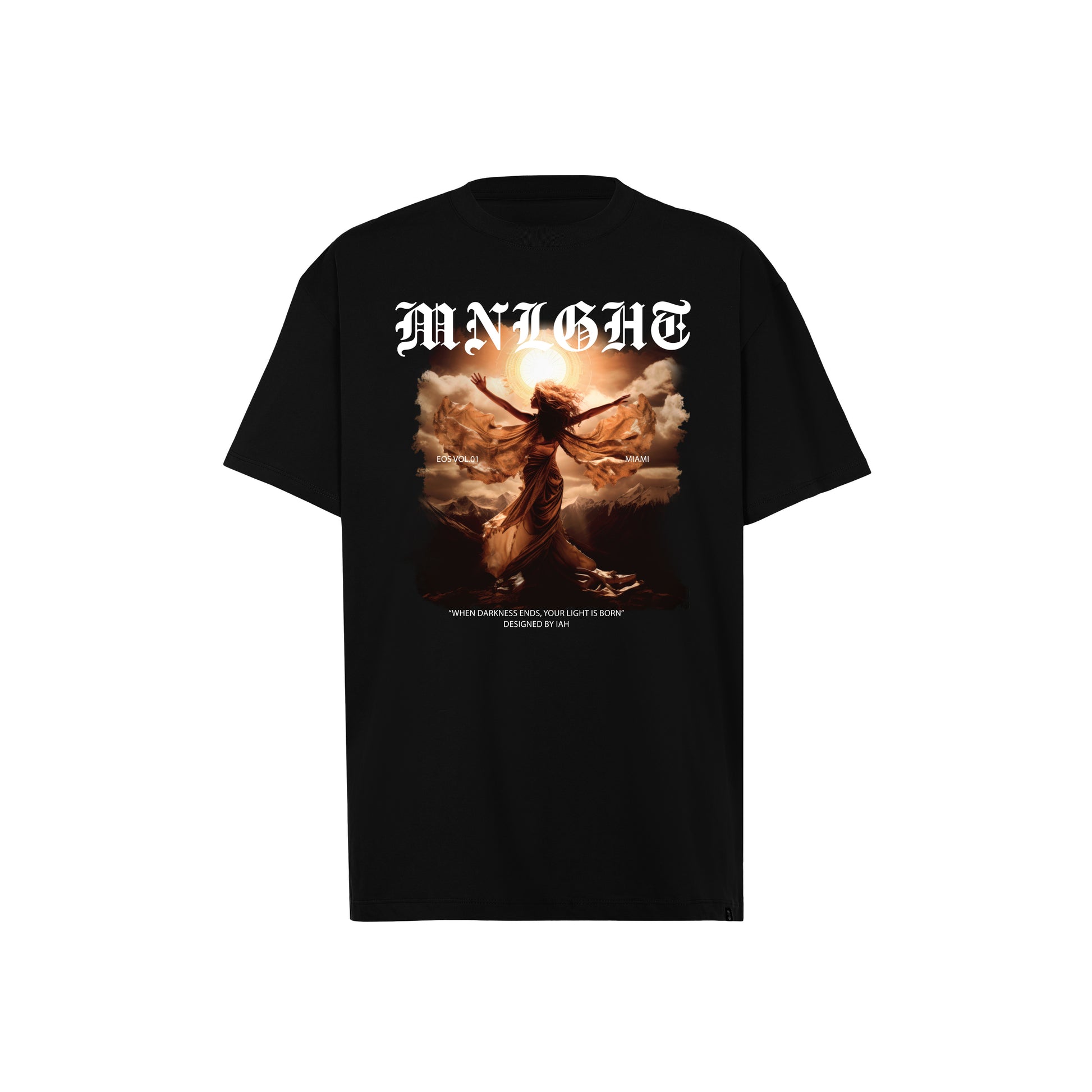 EOS BLACK GRAPHIC TEE