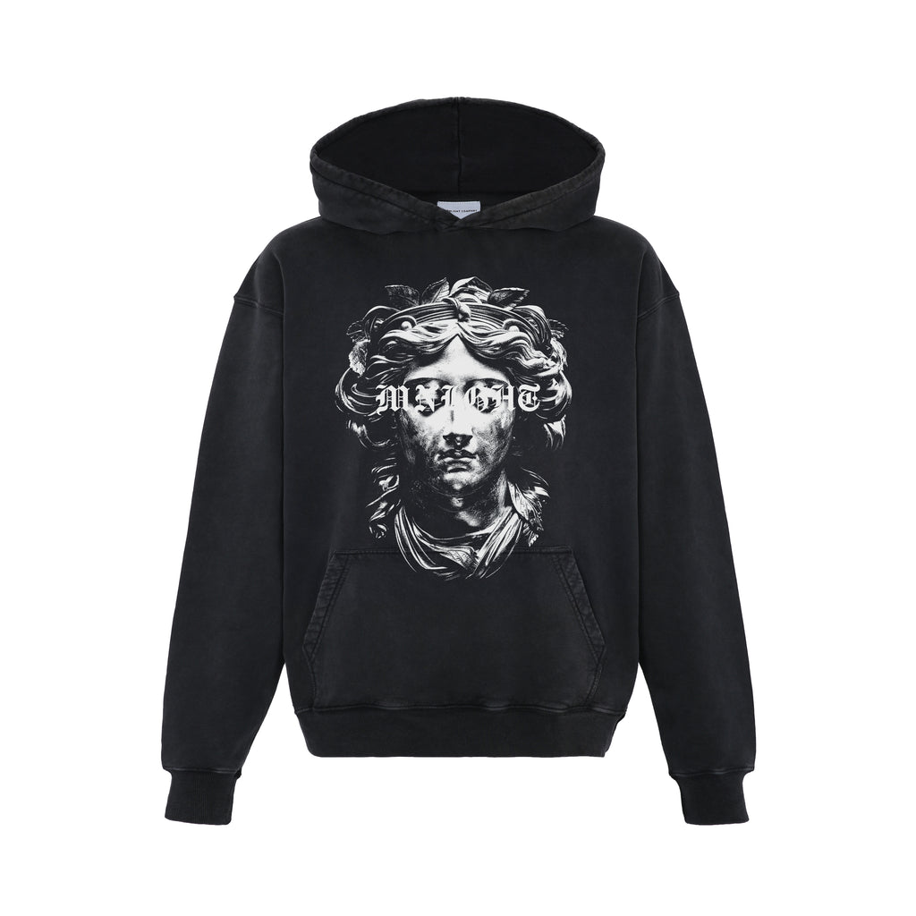EOS HOODIE ACID WASH GRAY