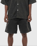 EOS DENIM SHORTS BLACK