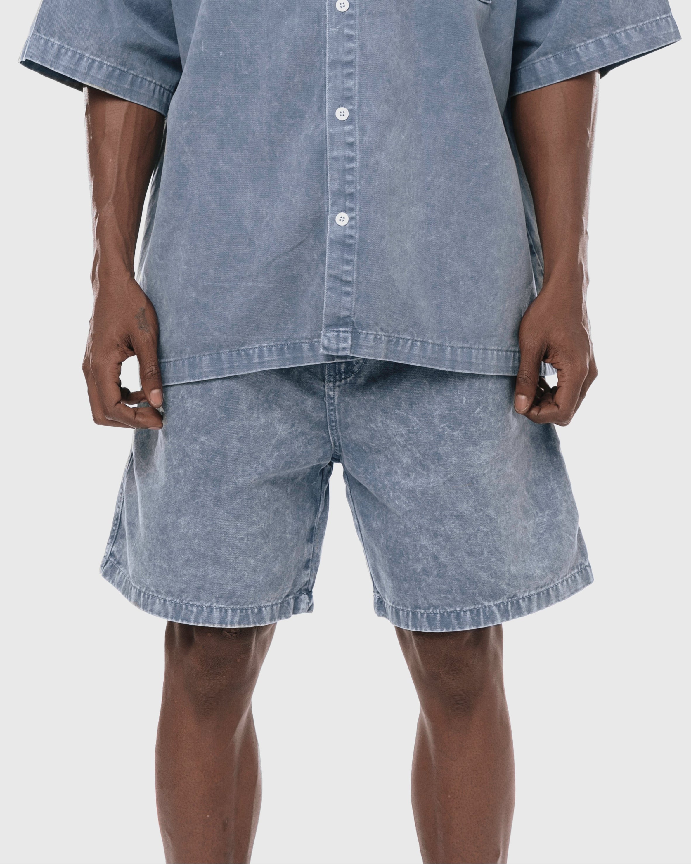 EOS DENIM SHORTS BLUE