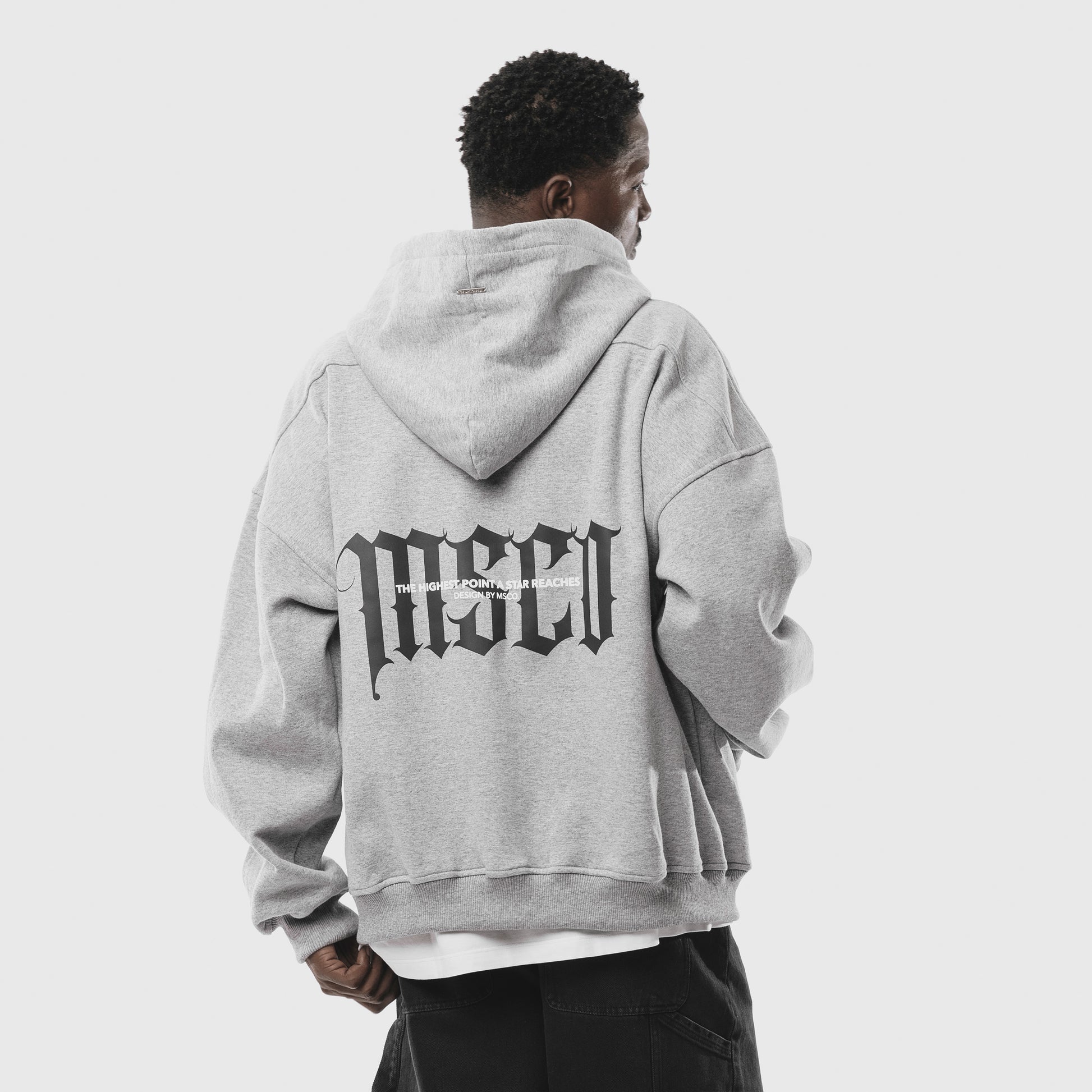 Zennith Zipper Hoodie Gray