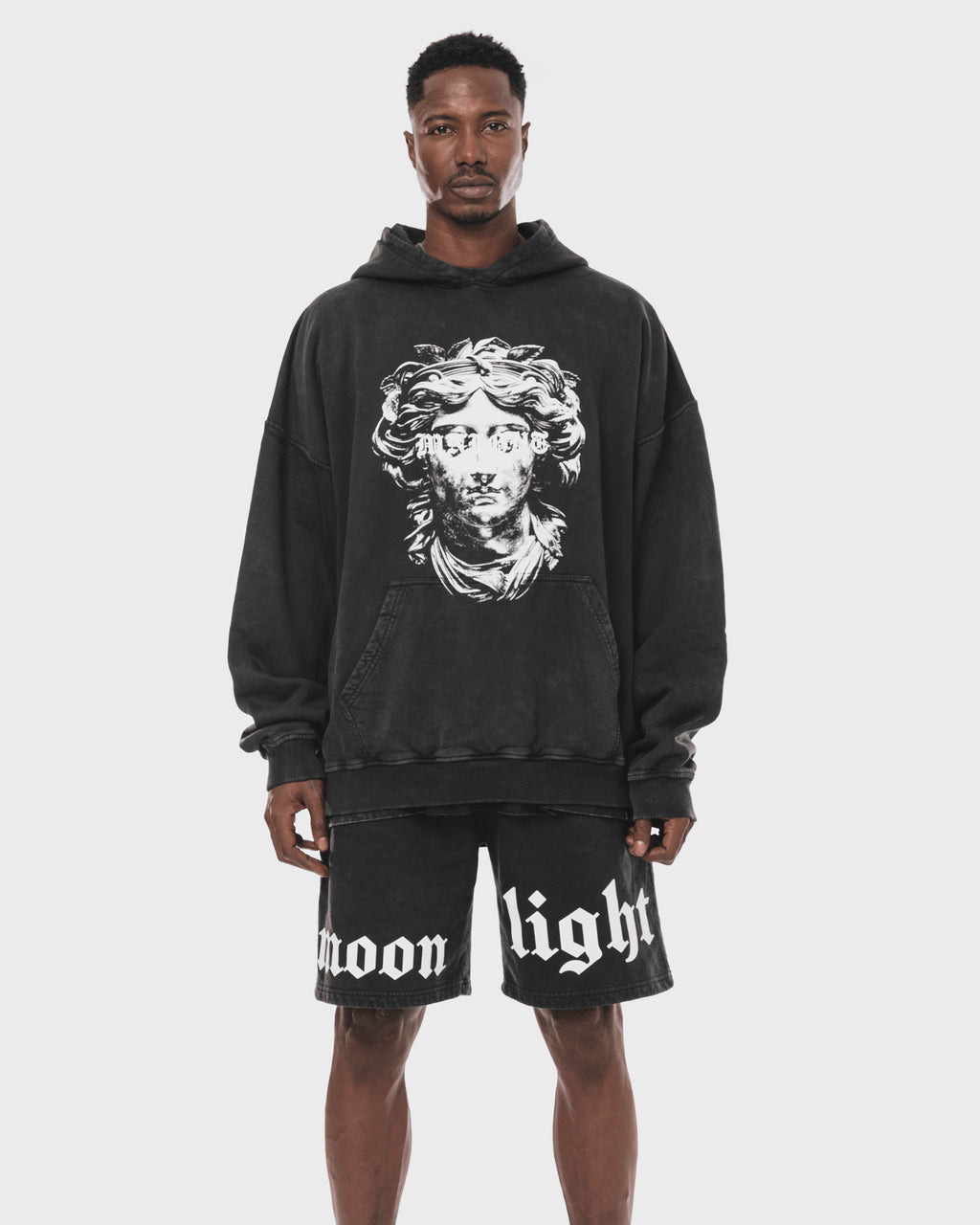 EOS HOODIE ACID WASH GRAY
