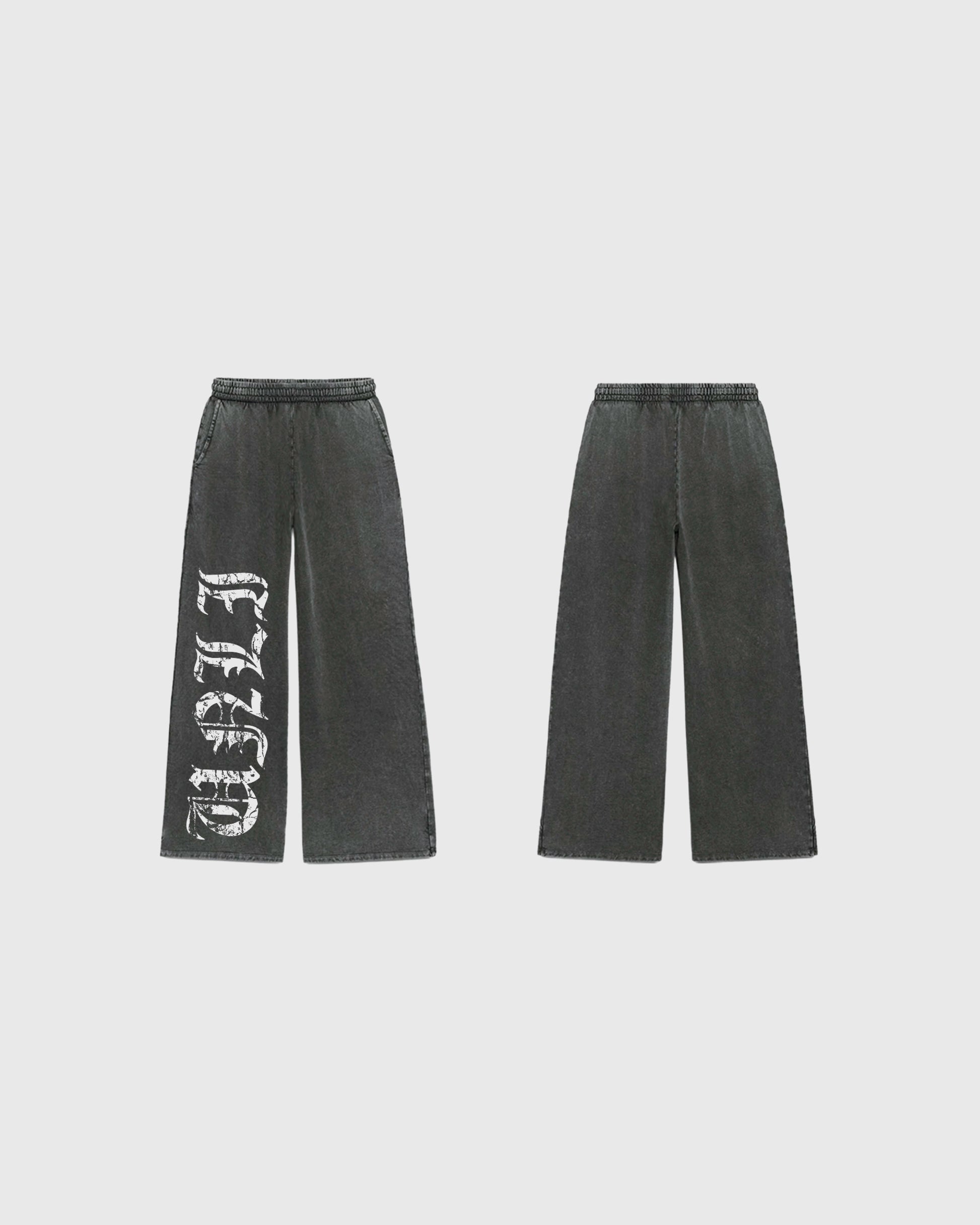 UNLIMITED ACID WASH SWEATPANTS