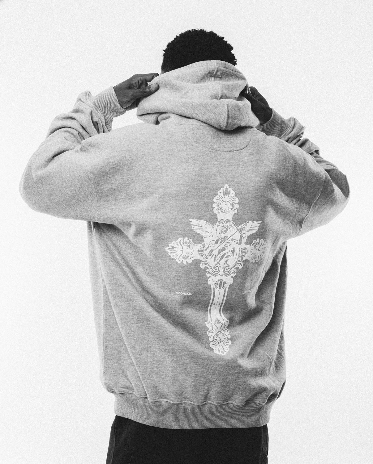 SAINT Hoodie Gray