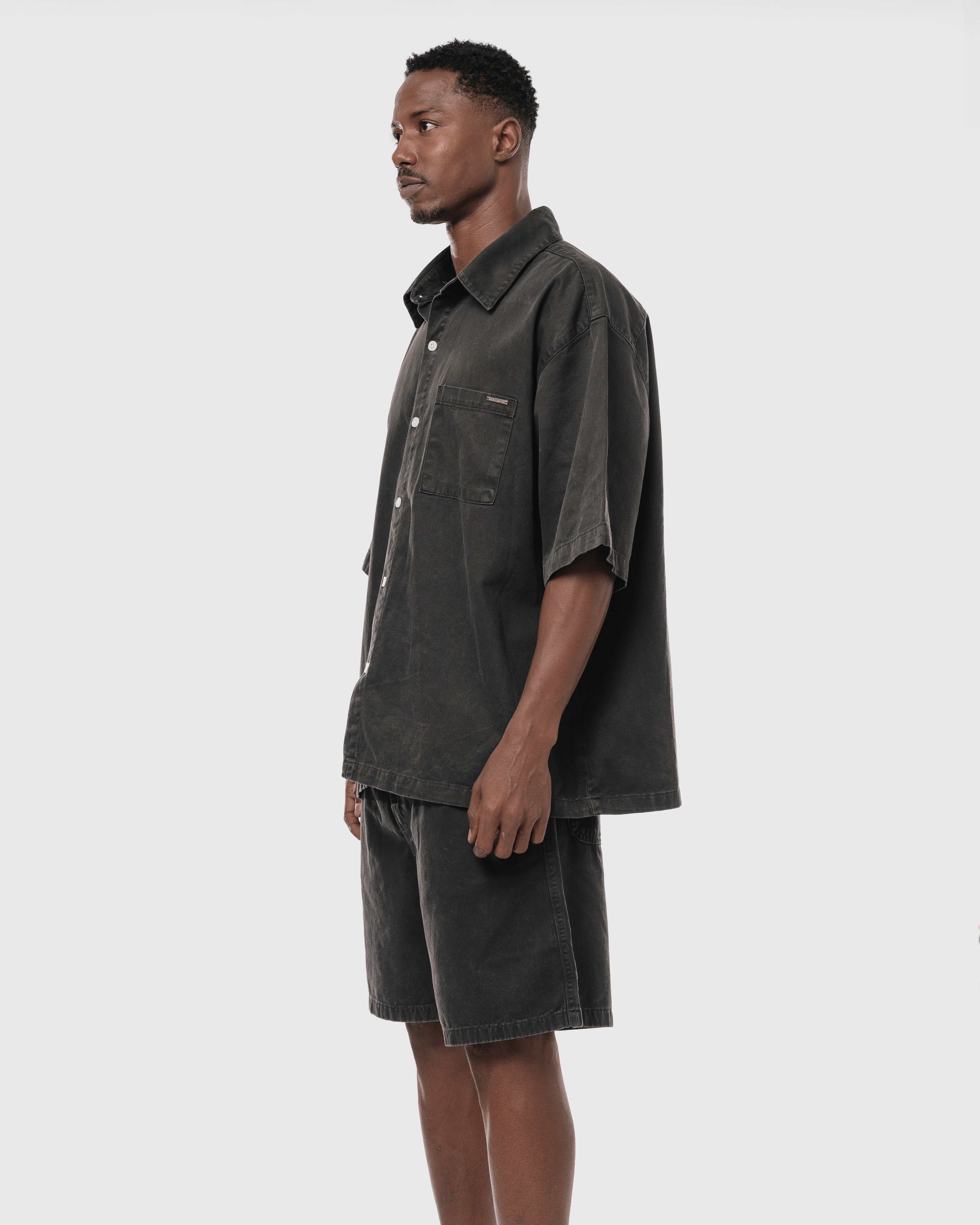 EOS DENIM SHIRT BLACK