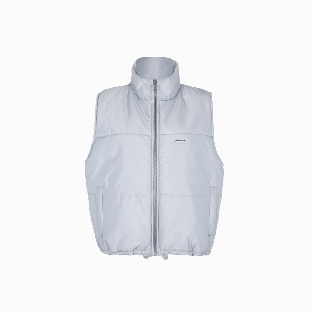 MS Silver Puffer Vest