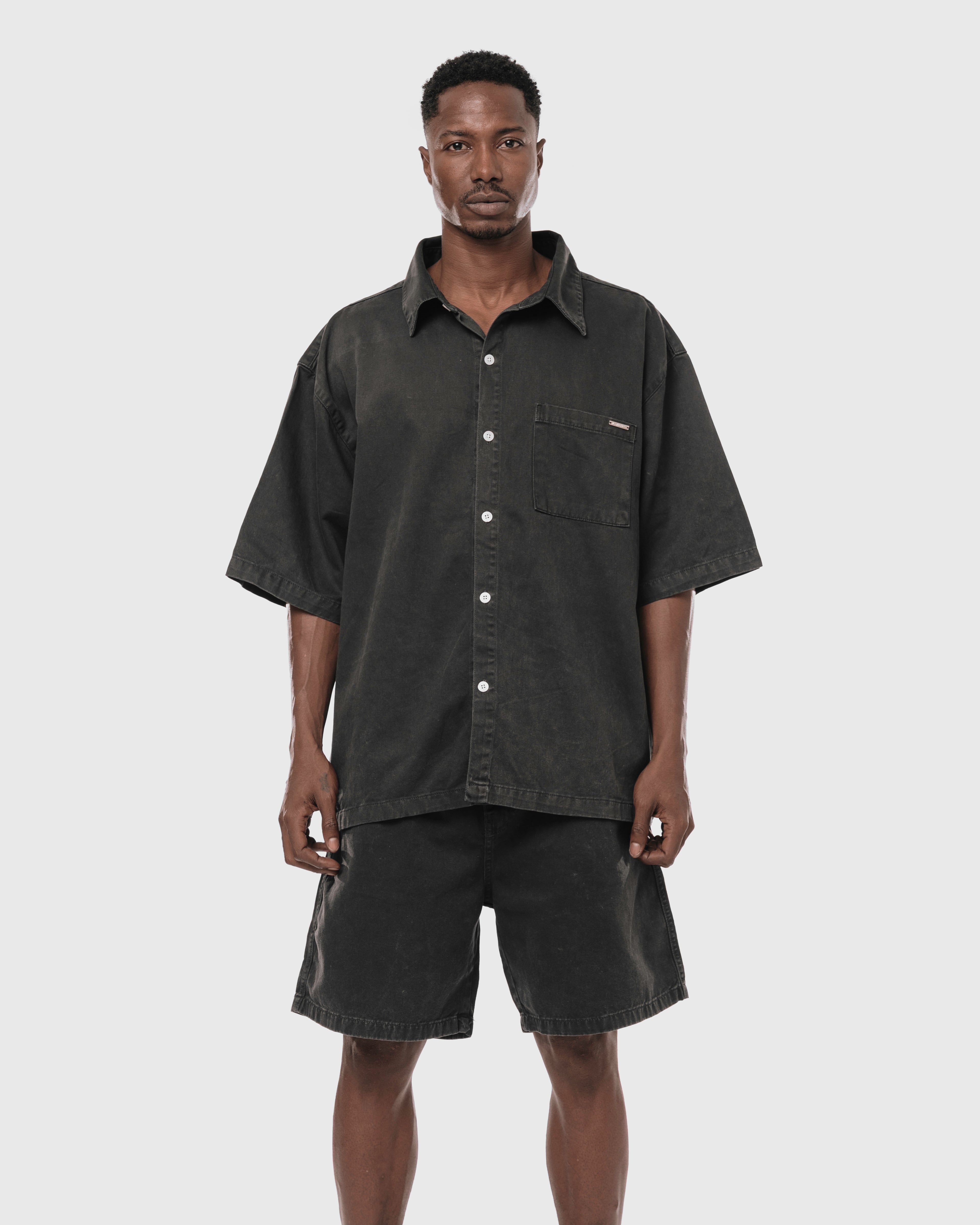 EOS DENIM SHIRT BLACK