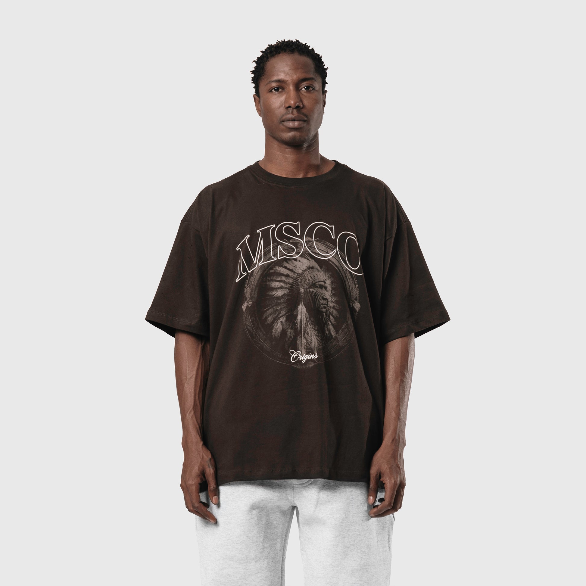 Origins Tee Brown