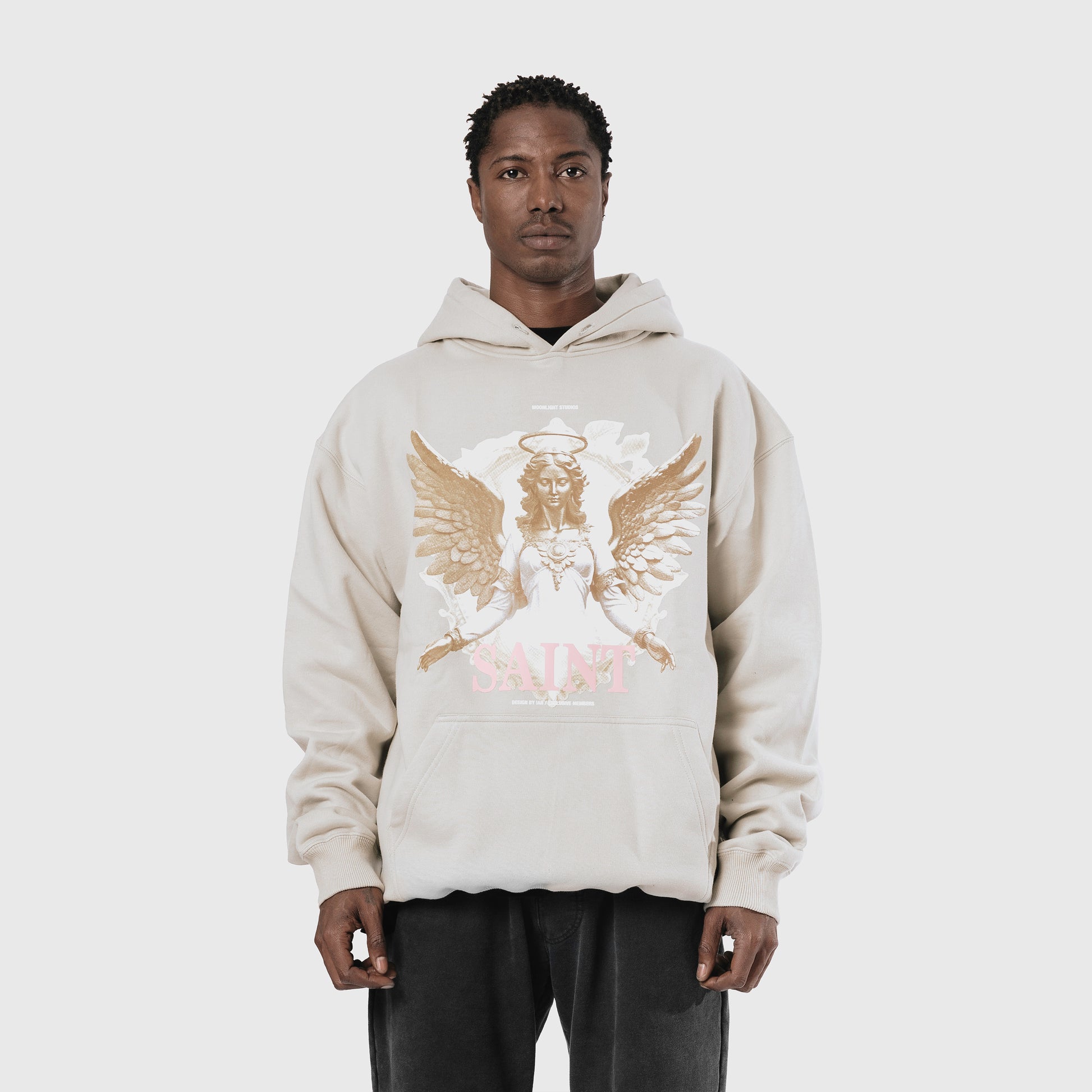 Saint Hoodie Beige