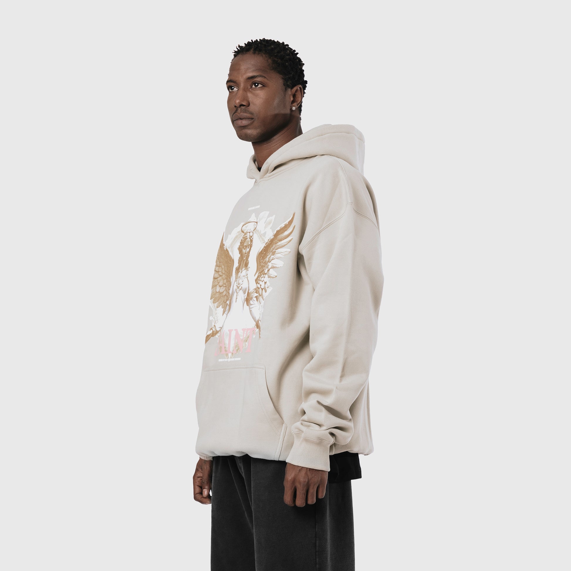Saint Hoodie Beige