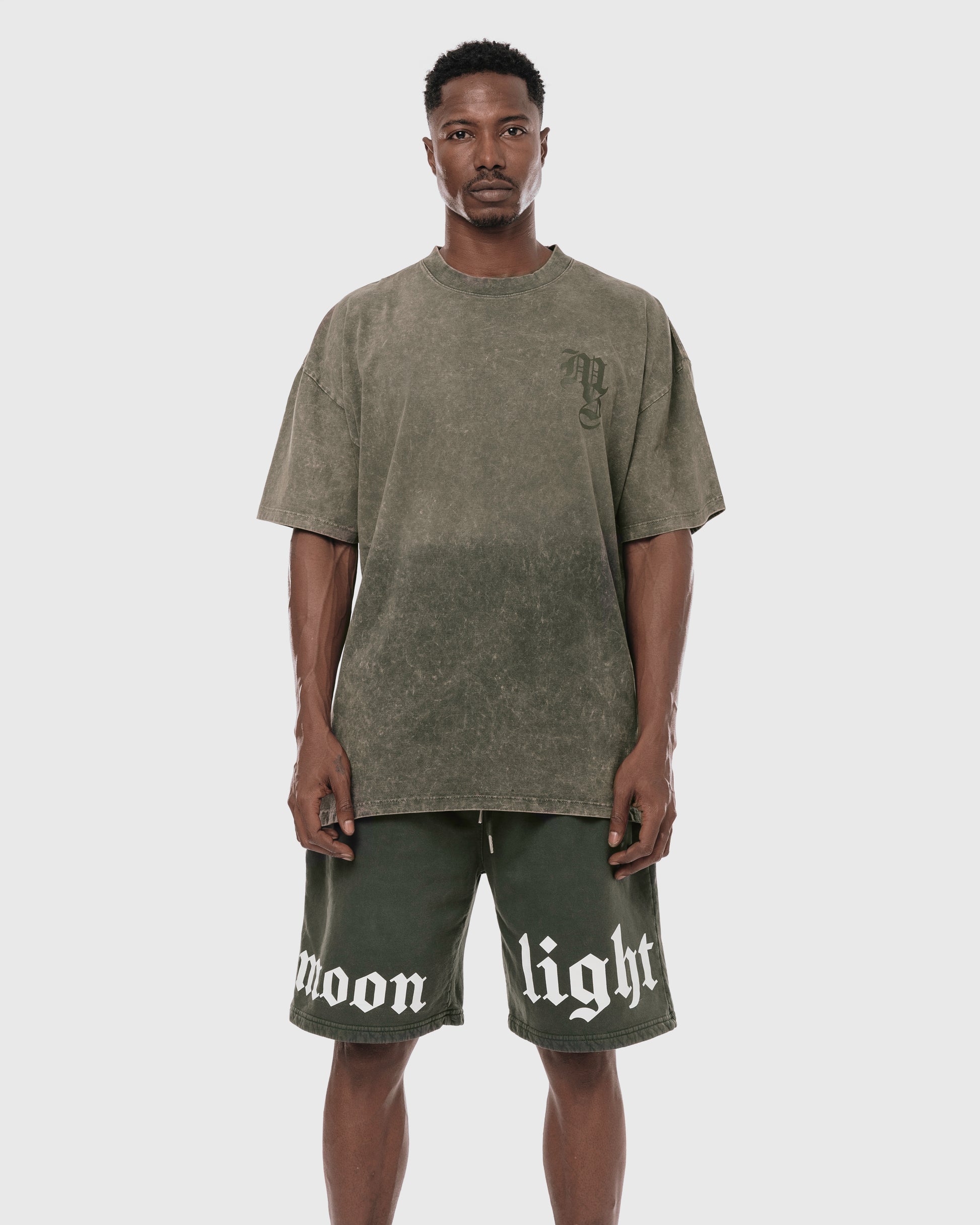 EOS TEE ACID WASH  GREEN