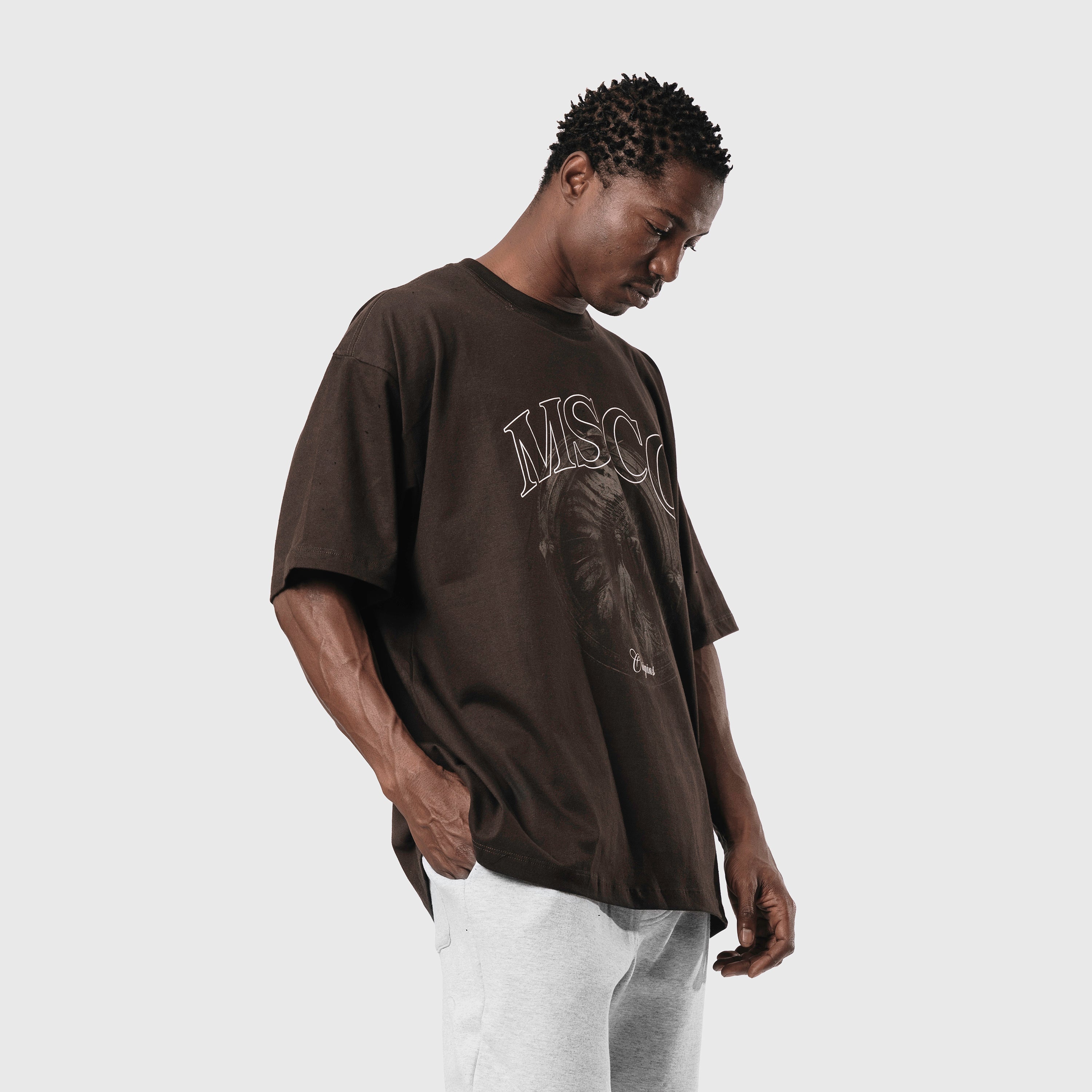 Origins Tee Brown