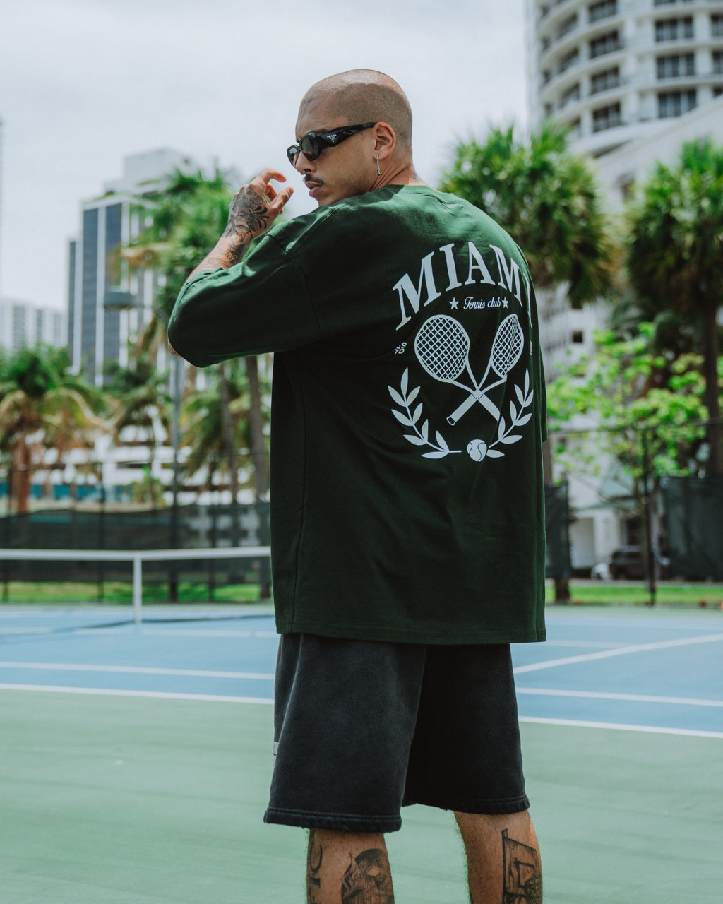 TENNIS CLUB TSHIRT GREEN