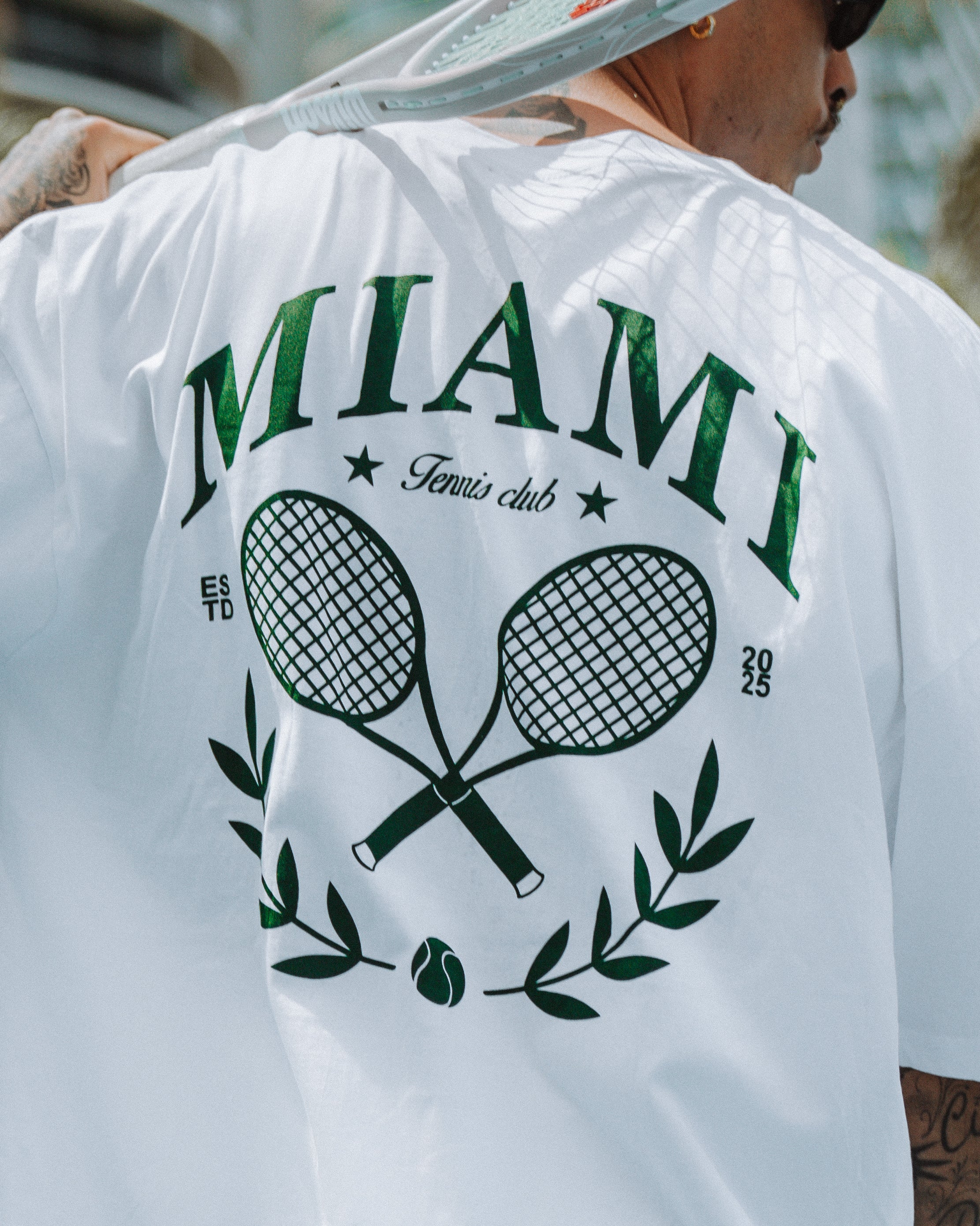 TENNIS CLUB TSHIRT WHITE