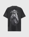 AITHER TEE - ACID WASH GRAY