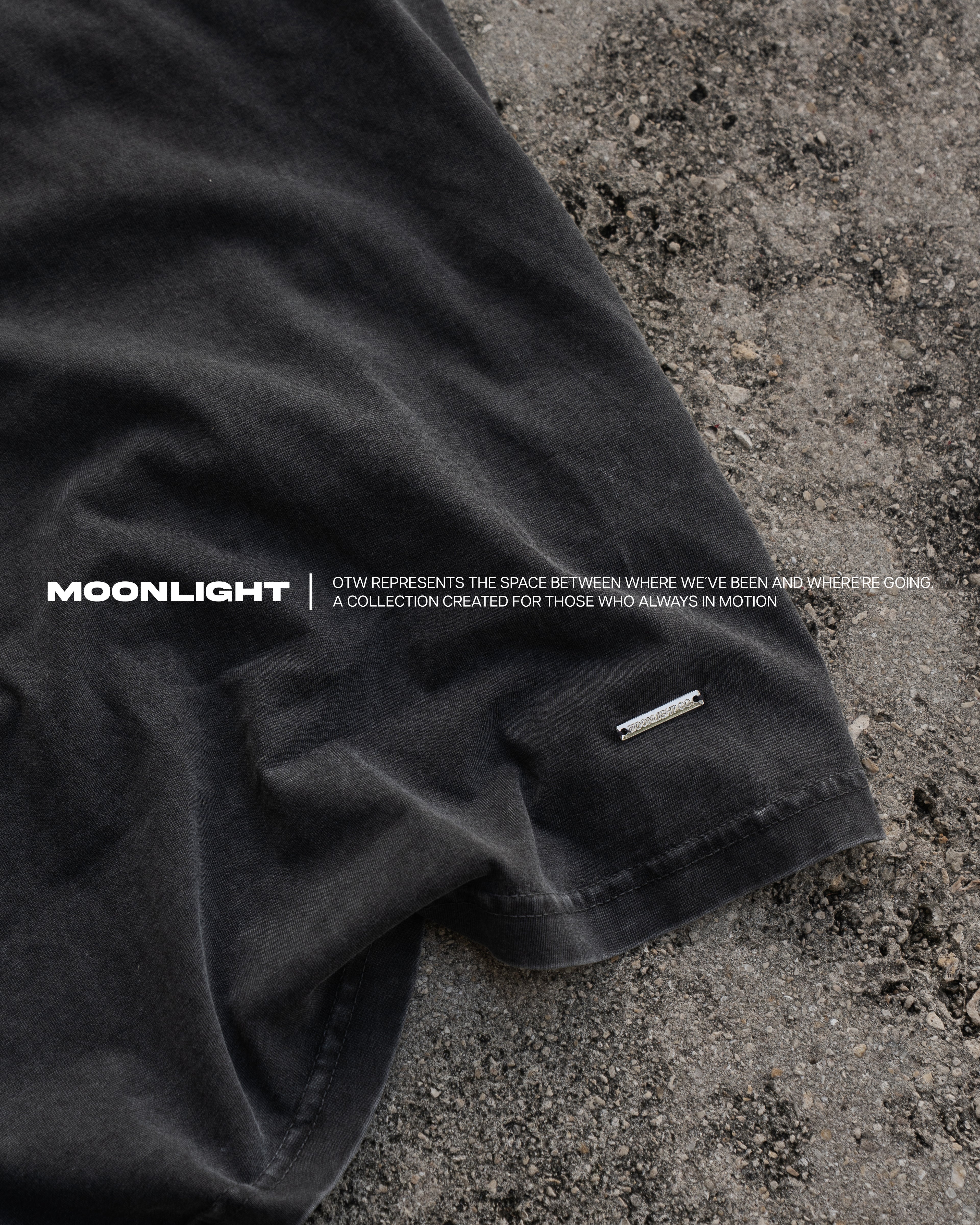 OTW Acid Wash Oversized Tee