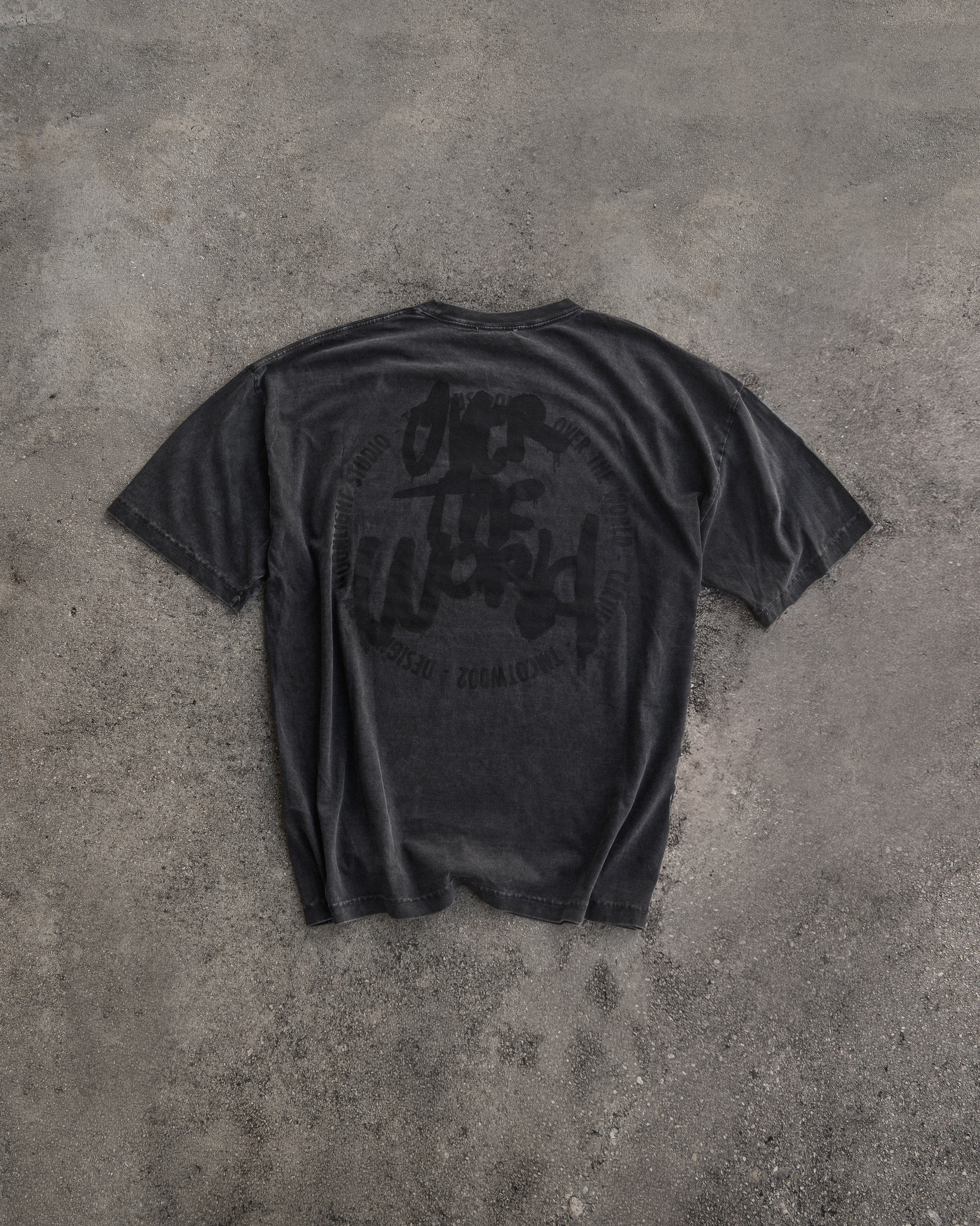 OTW Acid Wash Oversized Tee