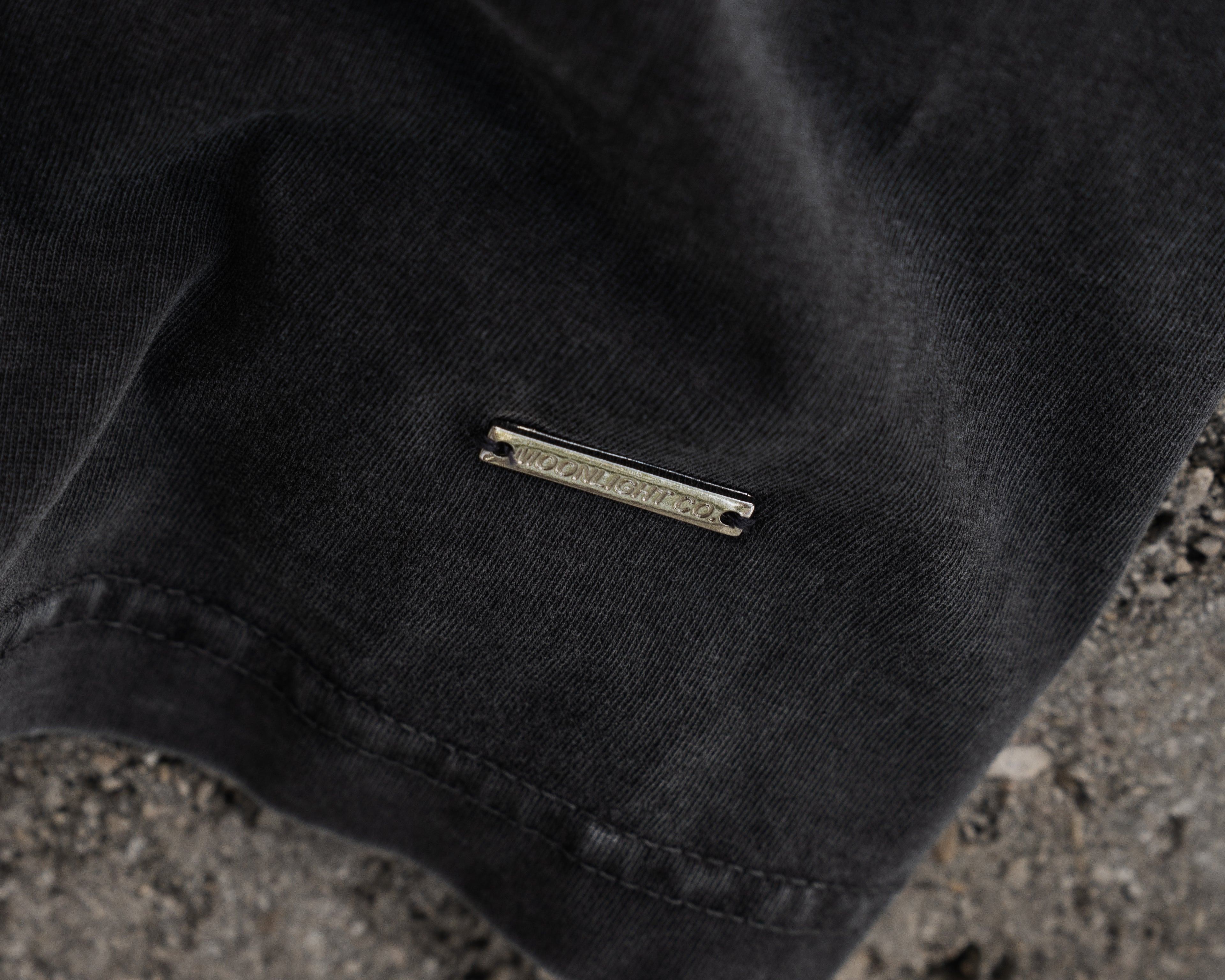 OTW Acid Wash Oversized Tee