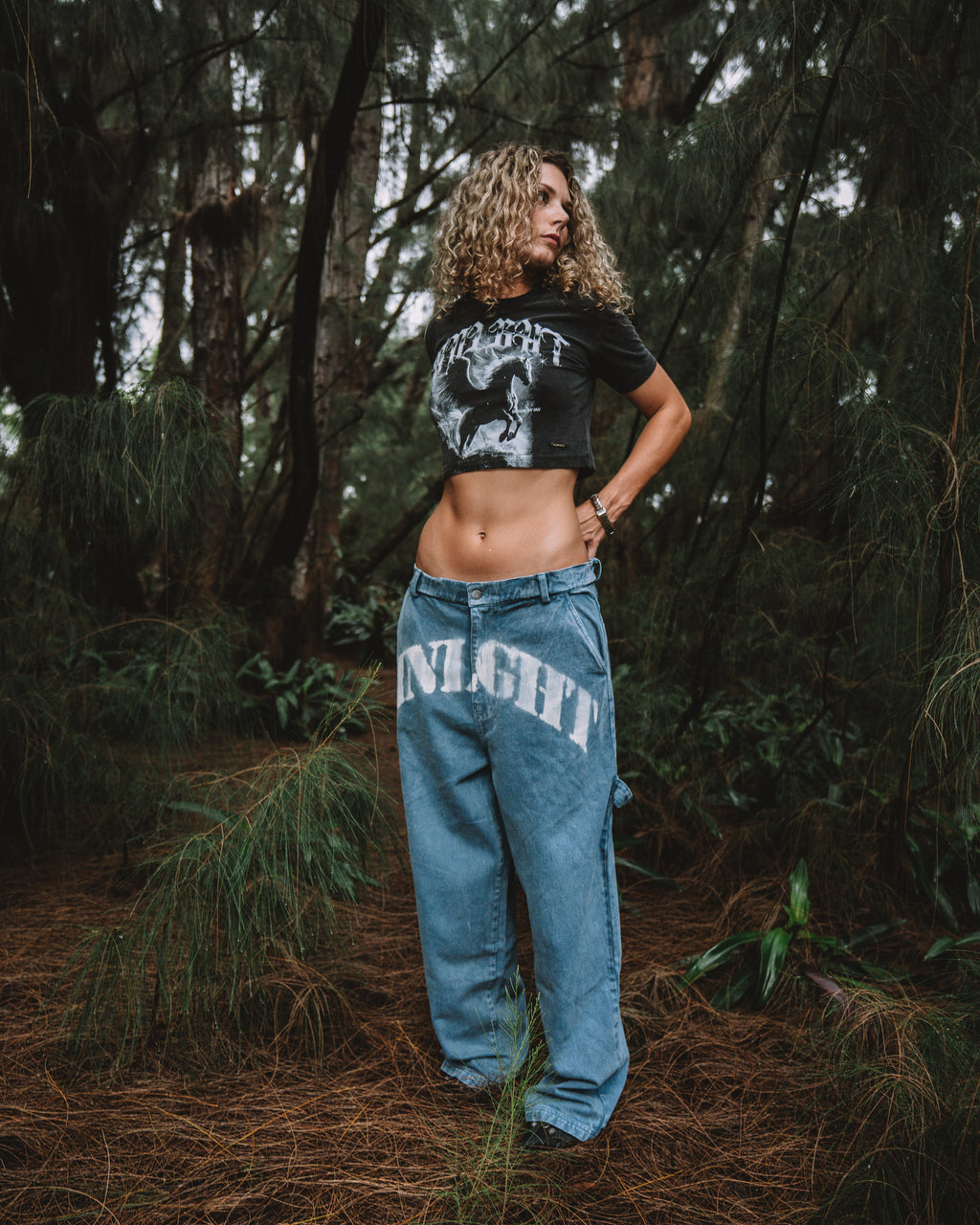 MNLGT DENIM PANT BLUE
