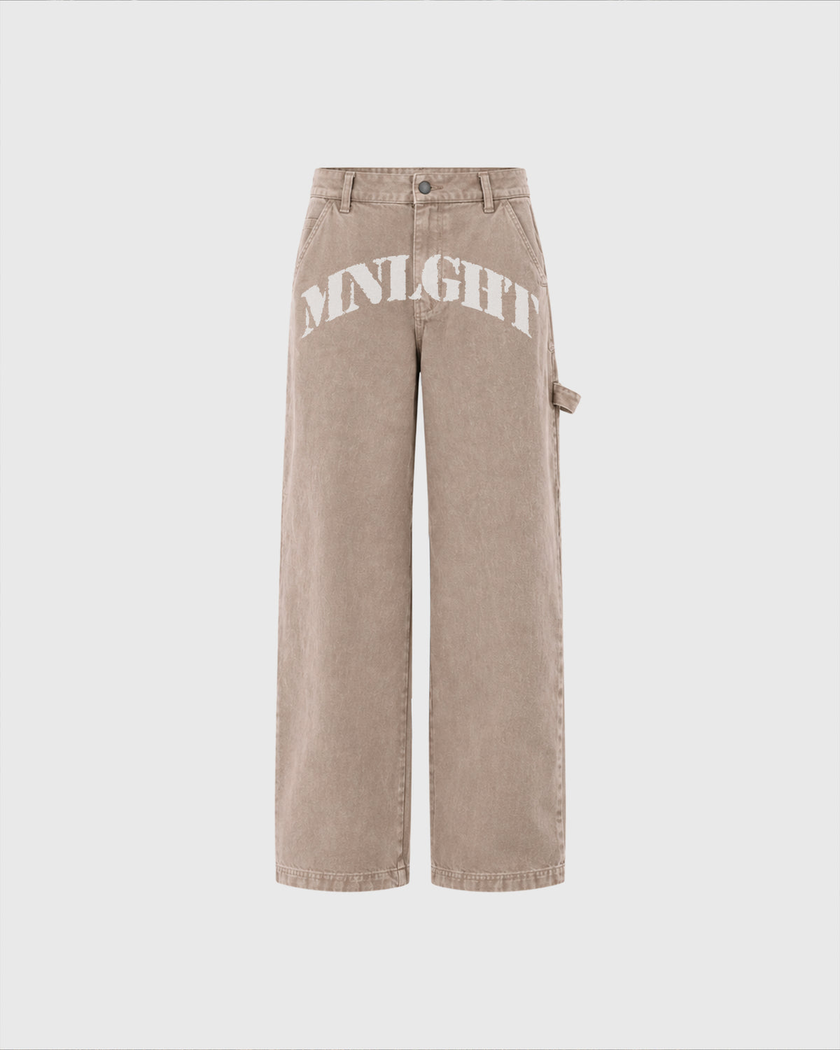 MNLGT DENIM PANT BEIGE