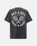 TENNIS CLUB TEE - ACID WASH