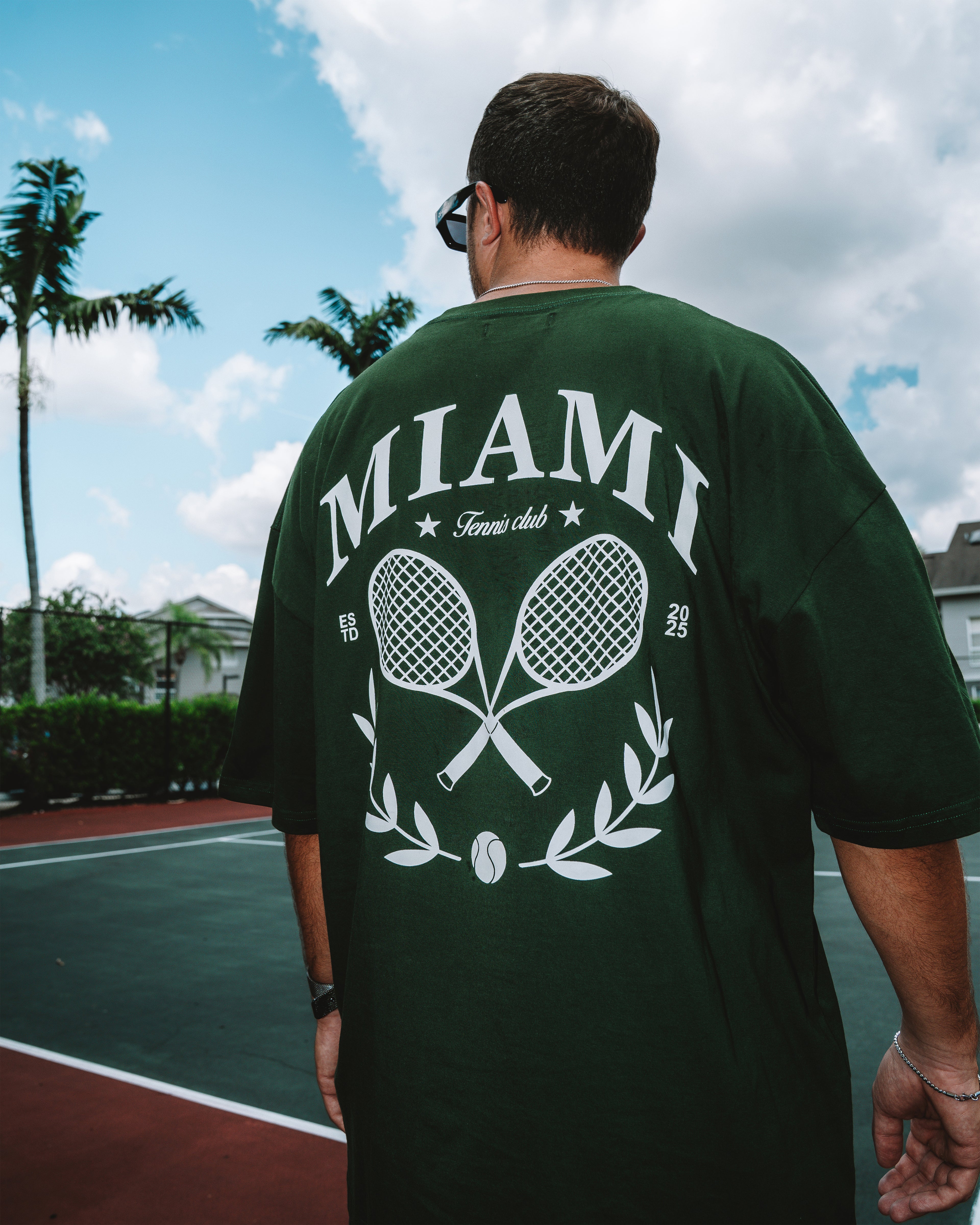 MIAMI TENNIS CLUB TEE – GREEN