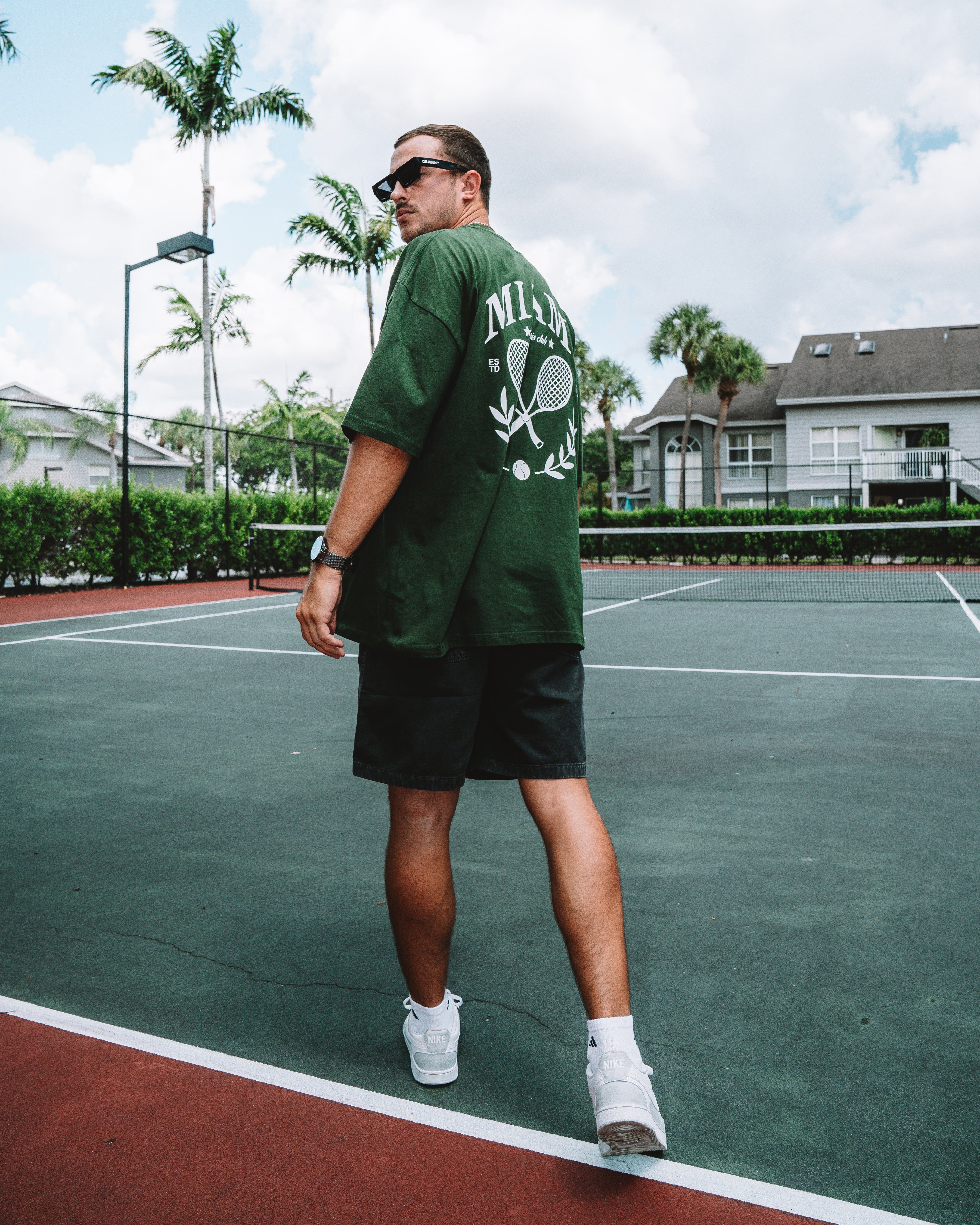 MIAMI TENNIS CLUB TEE – GREEN