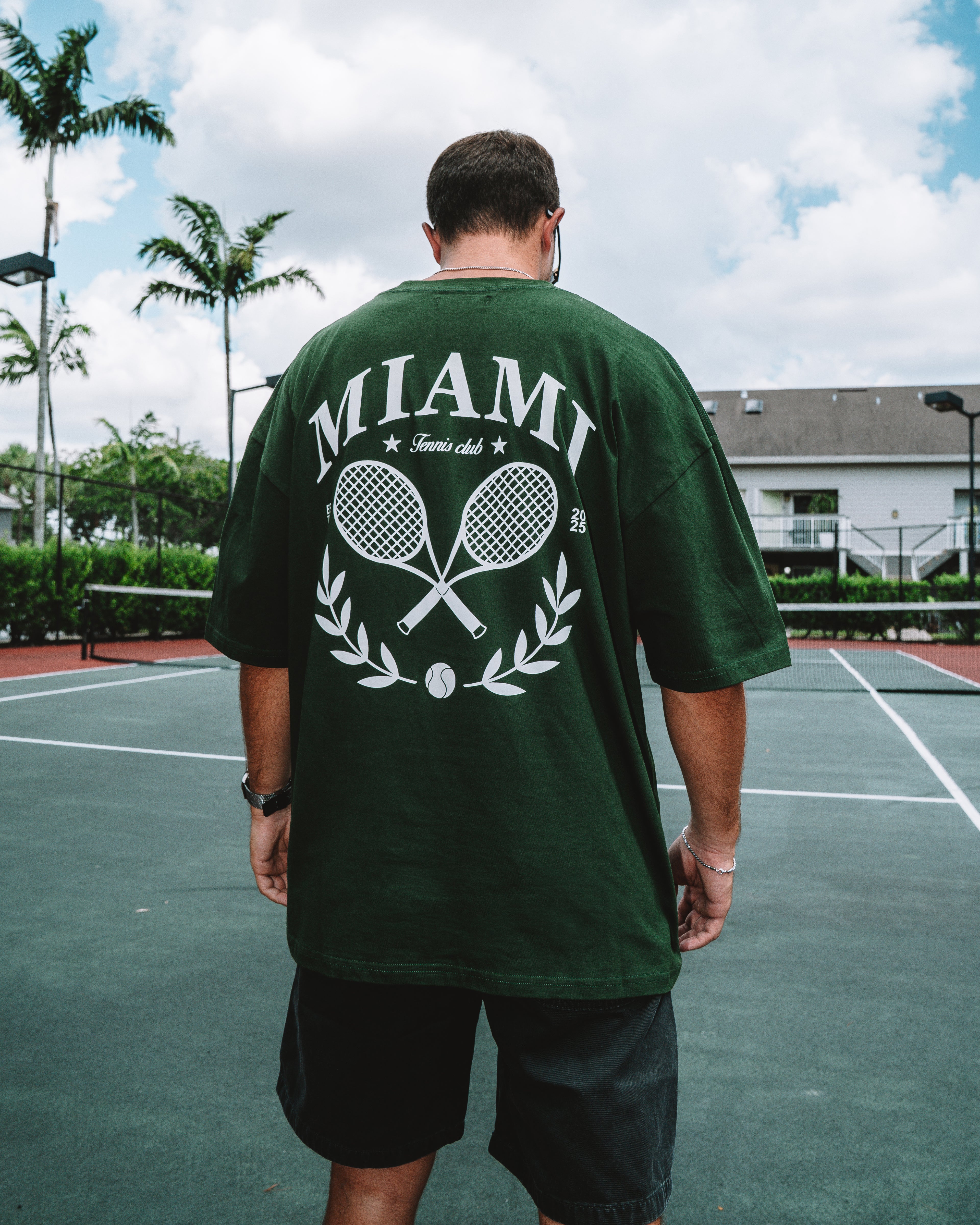 MIAMI TENNIS CLUB TEE – GREEN