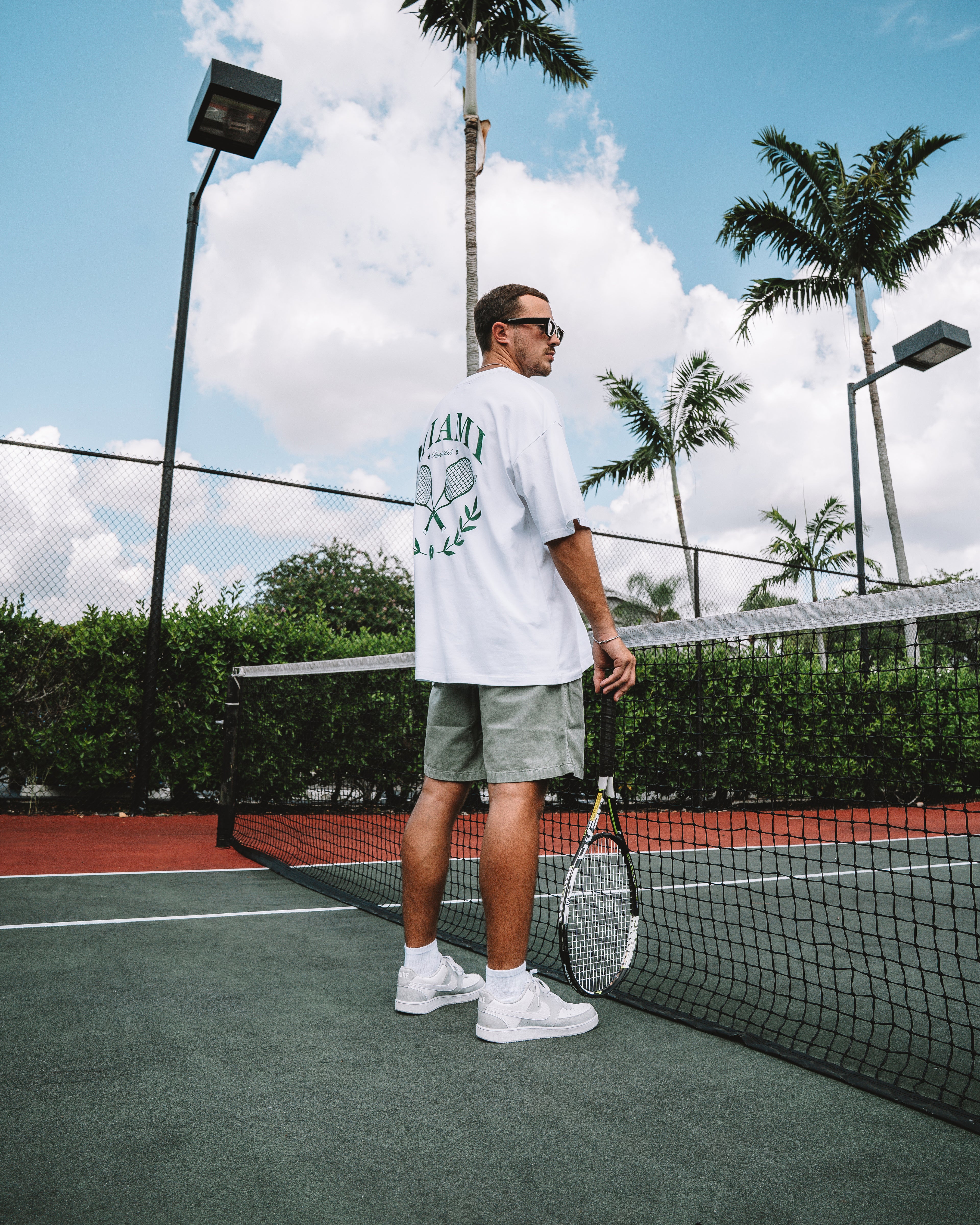 MIAMI TENNIS CLUB TEE – WHITE