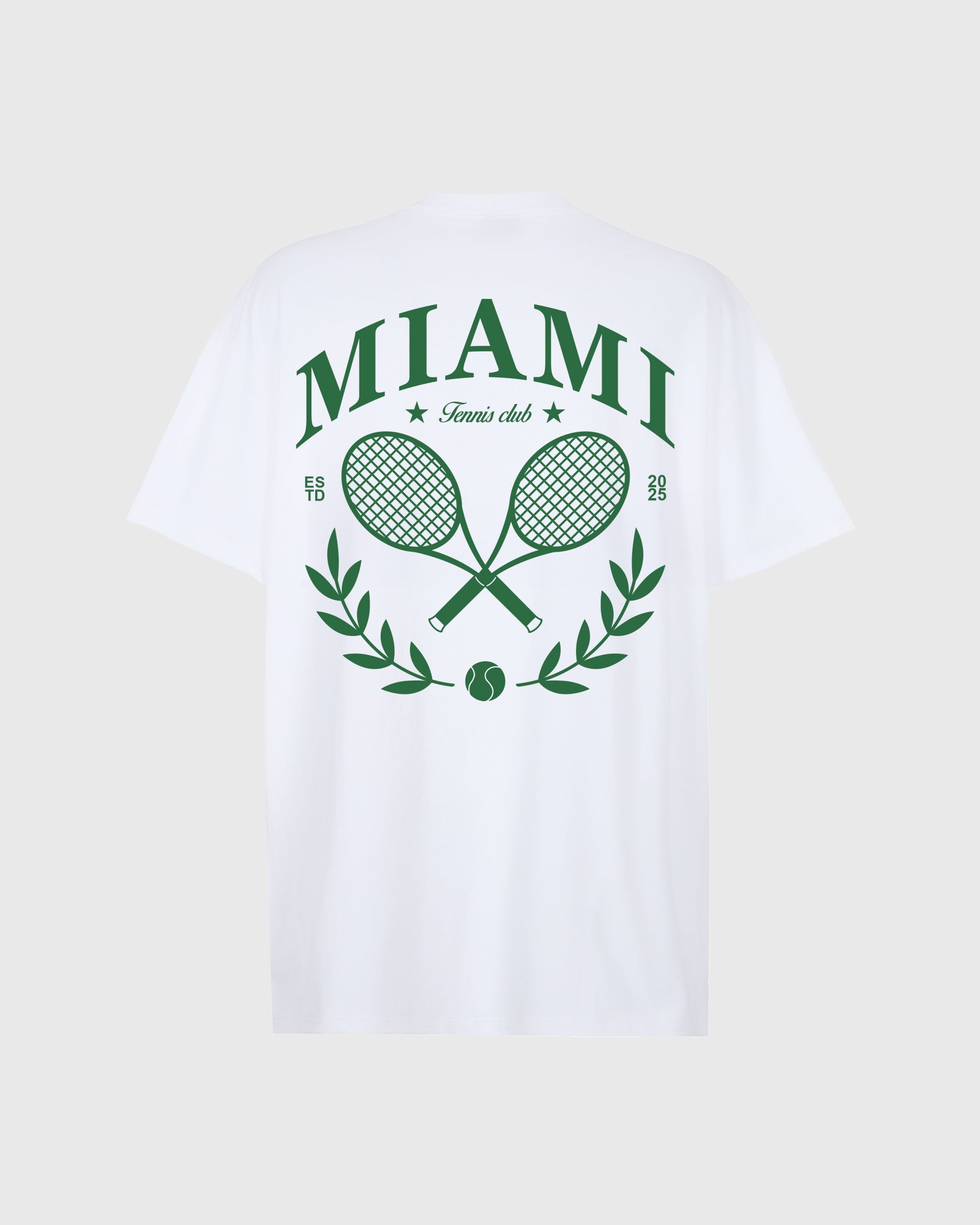 TENNIS CLUB TEE - WHITE