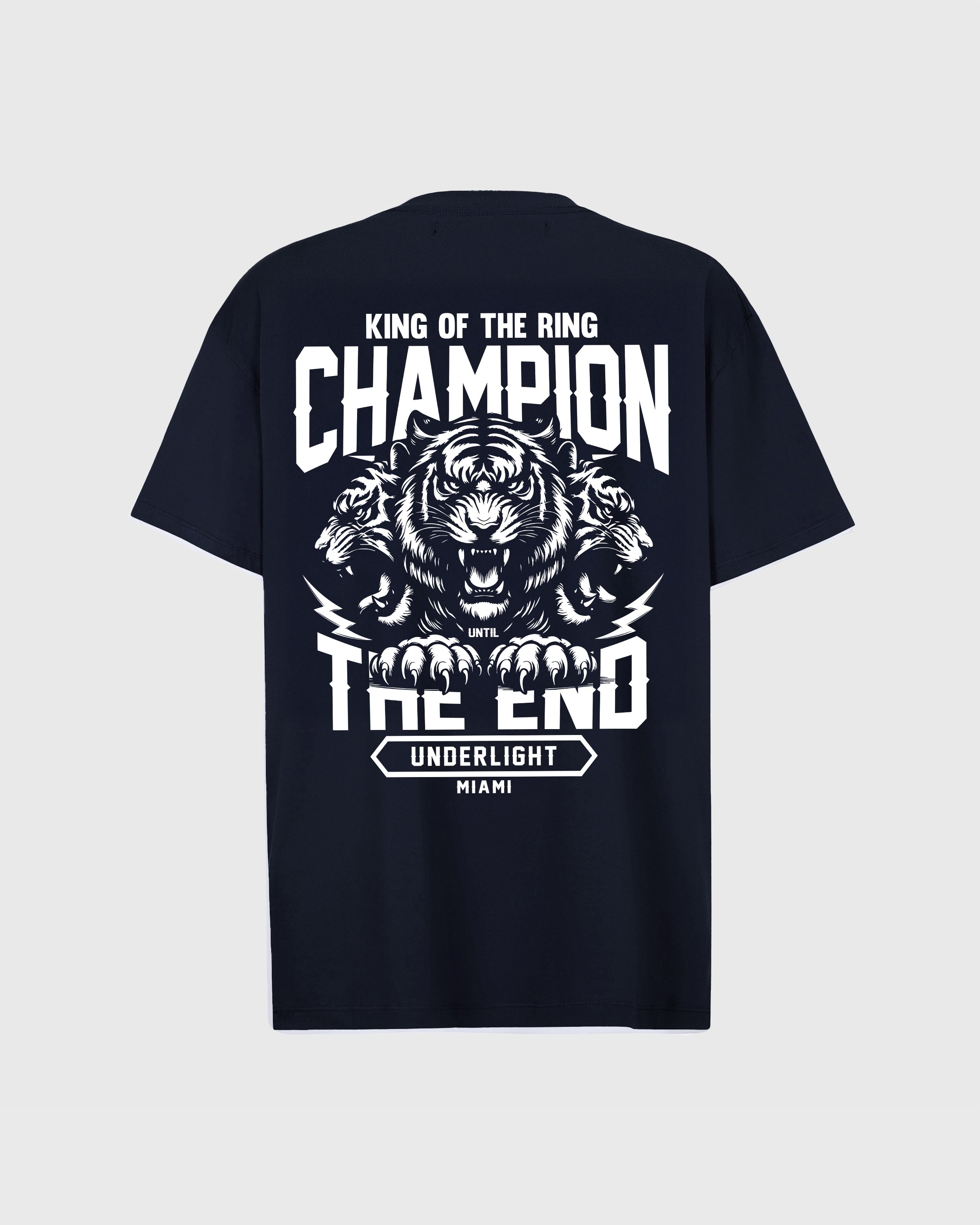 WARRIOR CLUB TEE - NAVY BLUE