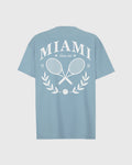 TENNIS CLUB TEE SKY BLUE