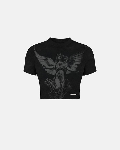 Aion Baby Tee Black / Women