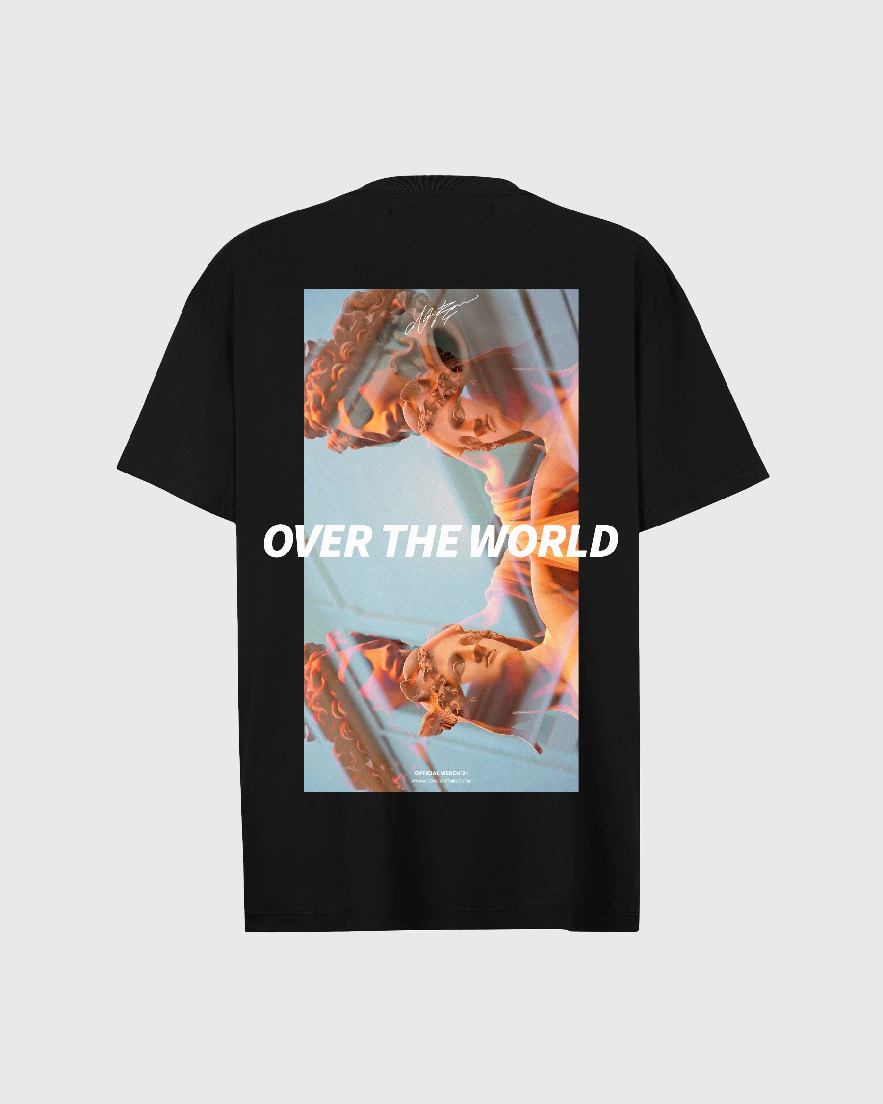 Medusa Oversized Tee – Black