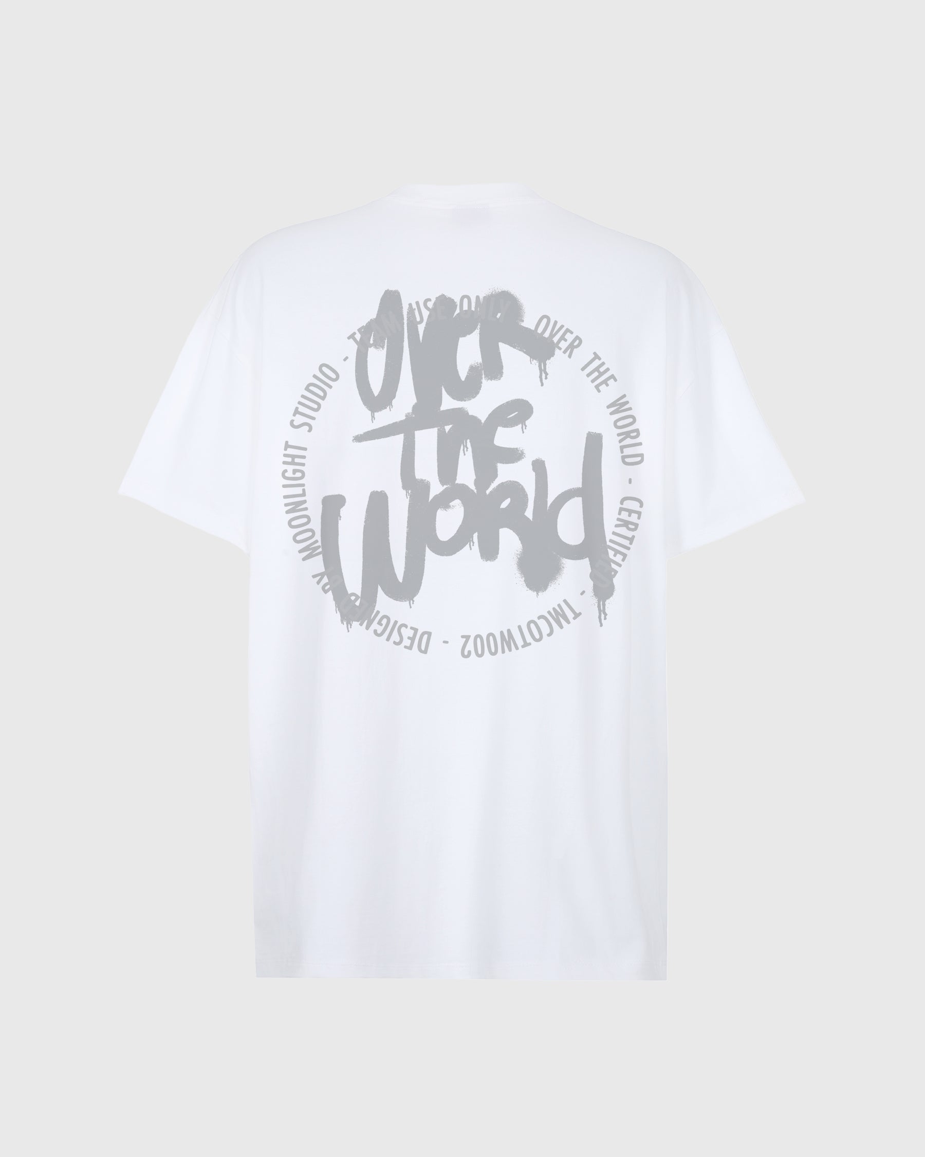 OVERSIZE BLANK TEE - WHITE