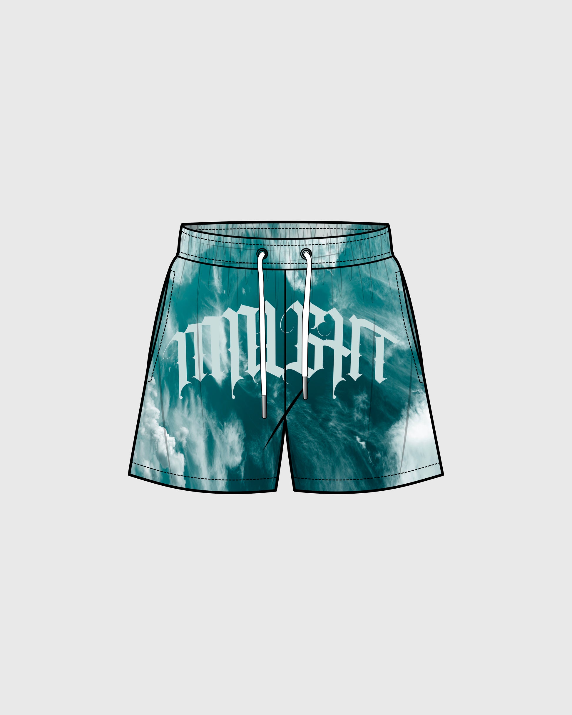 MESH SHORTS - BLUE