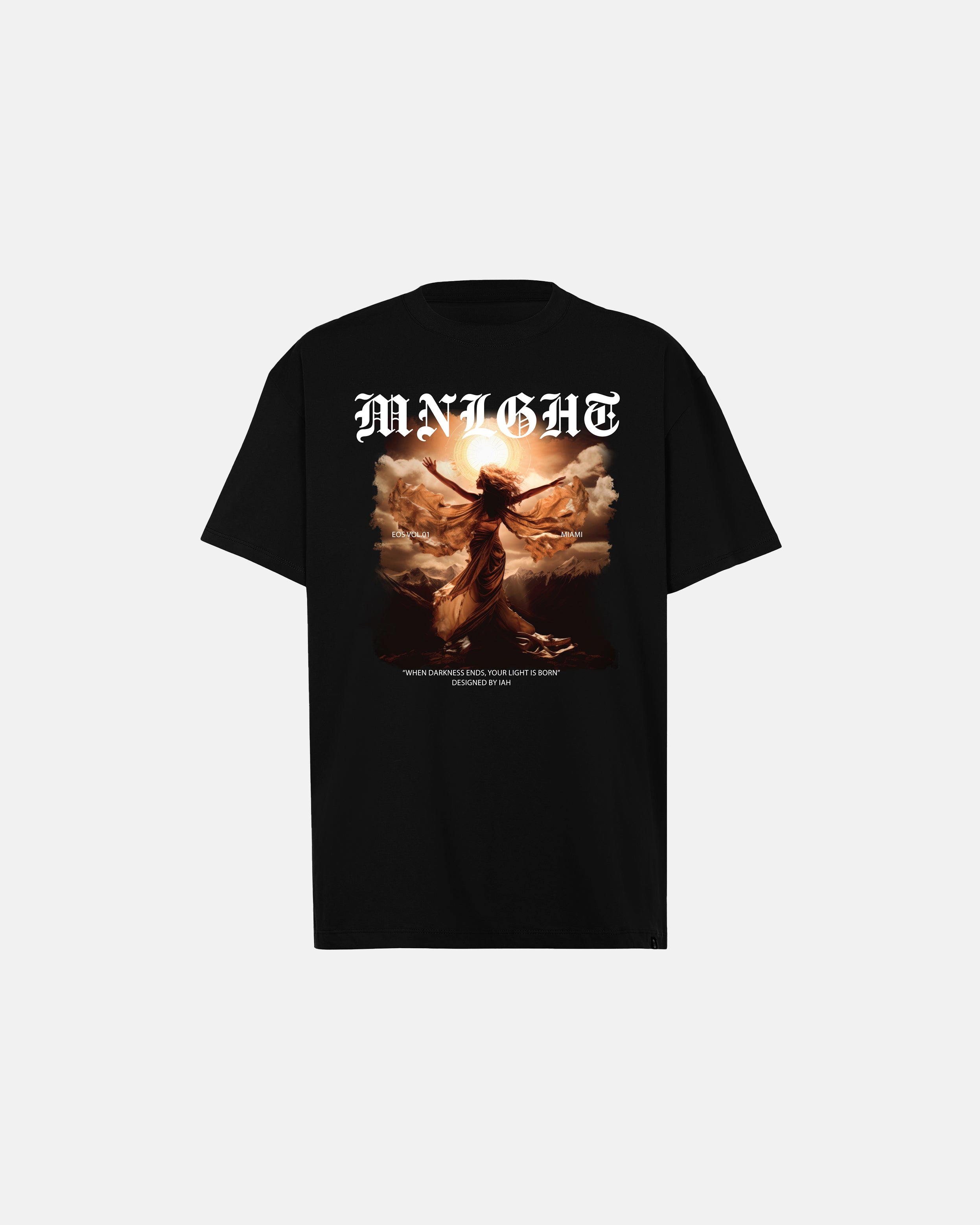 EOS BLACK GRAPHIC TEE