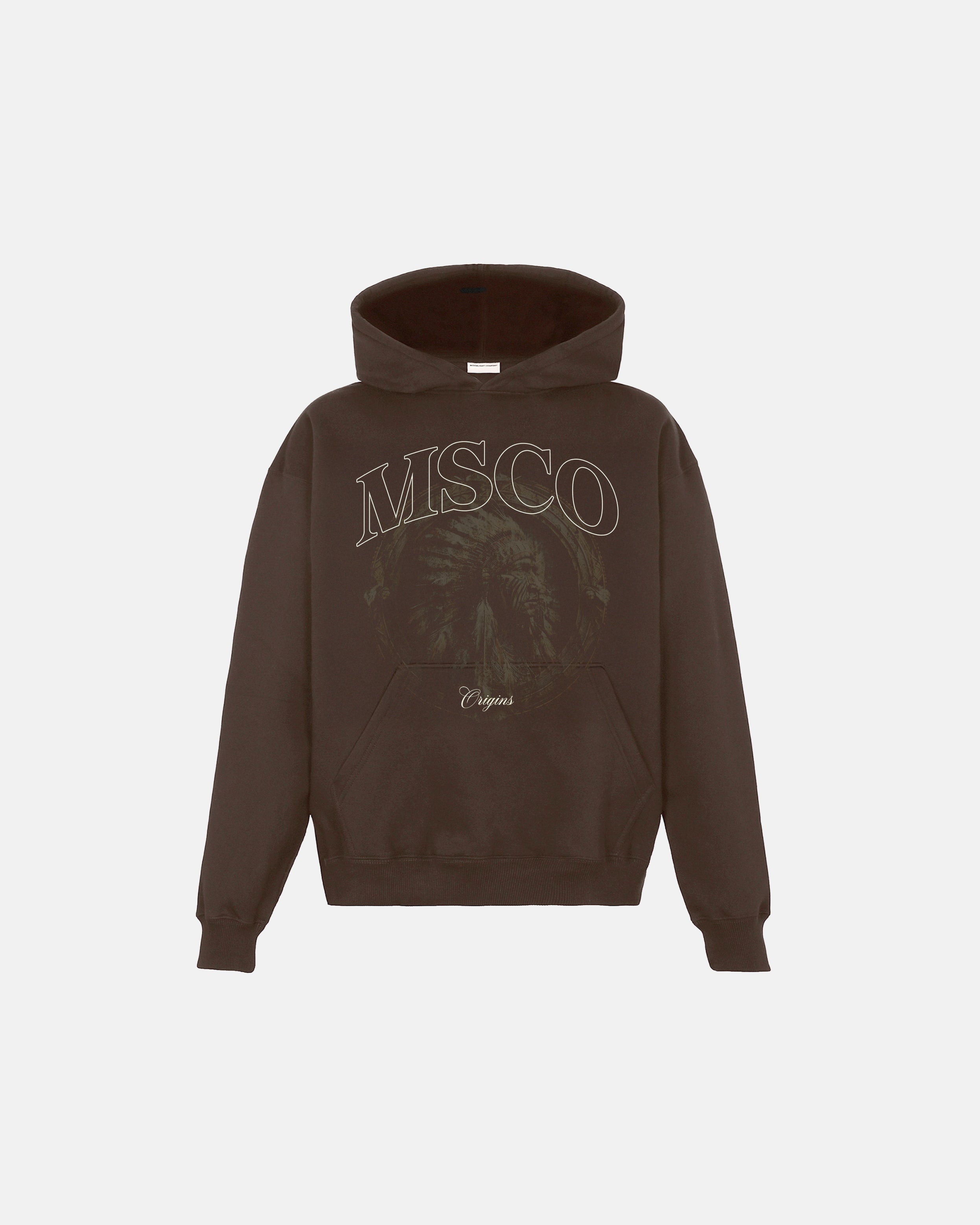 Origins Hoodie Brown