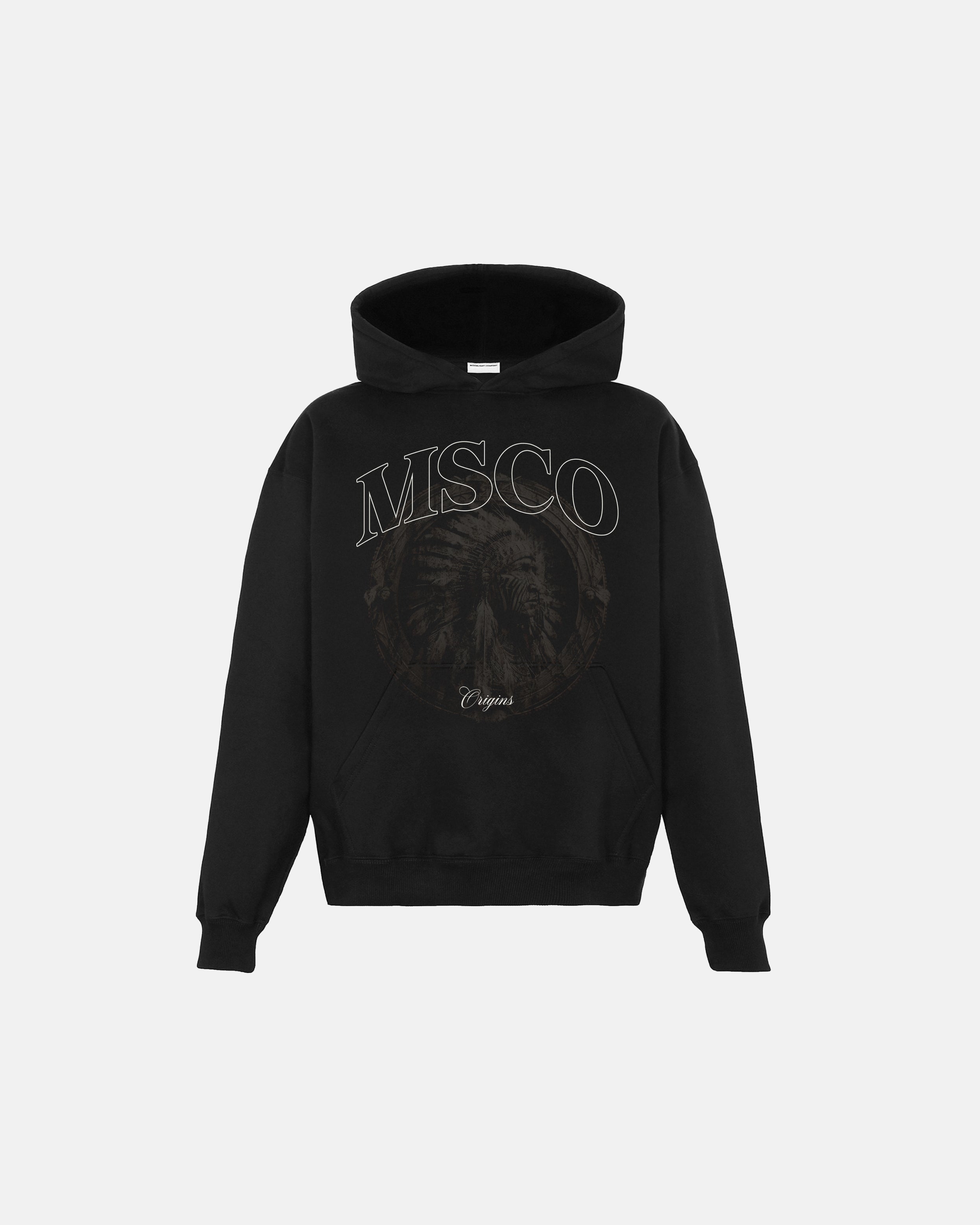 Origins Hoodie Black