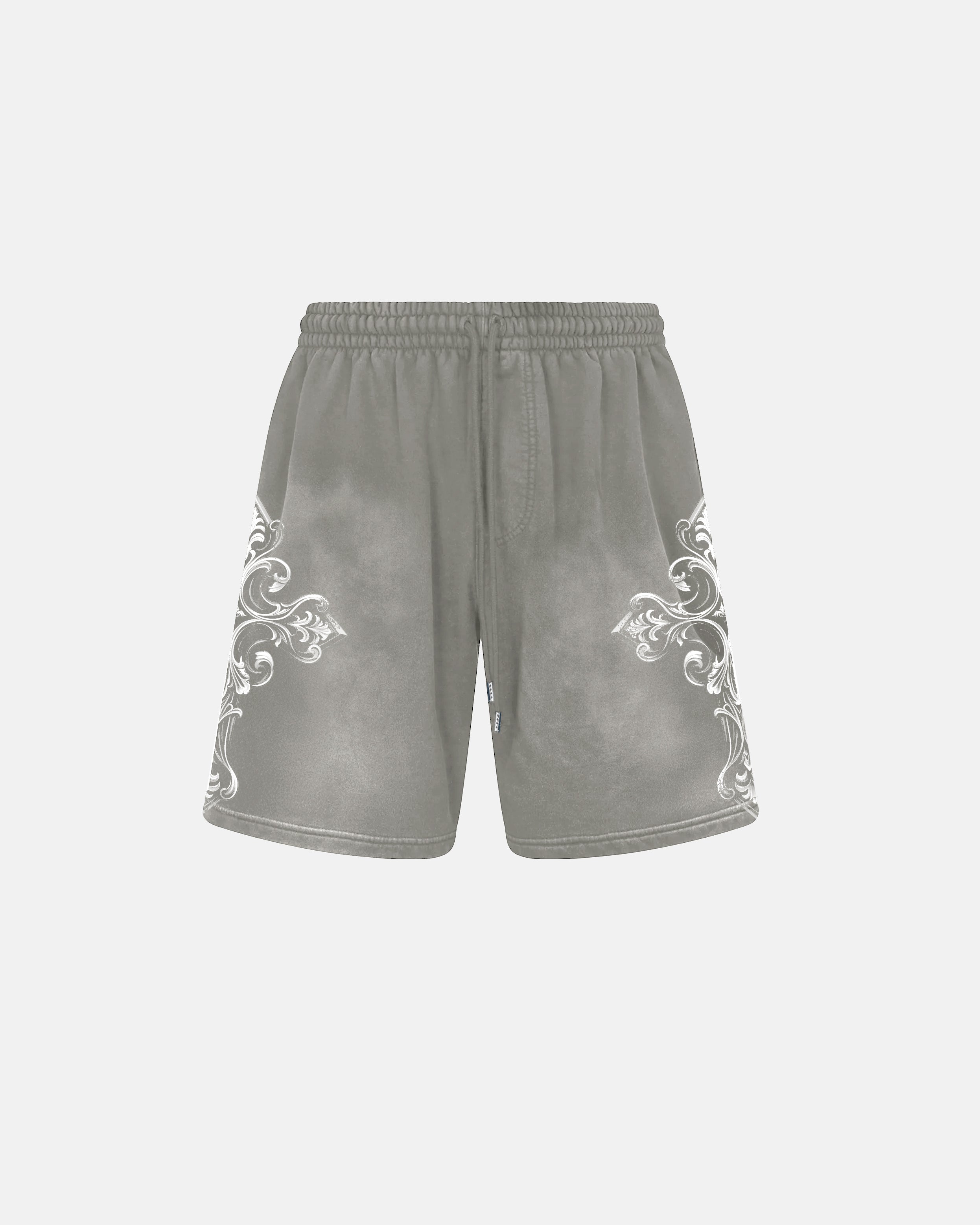 Sweatshort Gray Wash - Aither